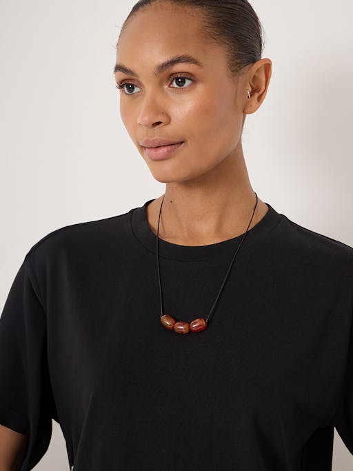 Nova Beaded Cord Necklace