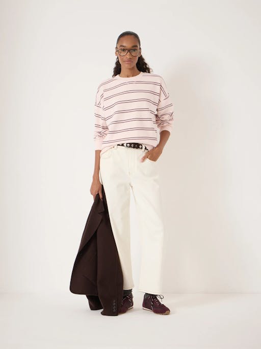 Luca Stripe Heavyweight Sweatshirt