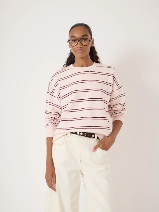 Luca Stripe Heavyweight Sweatshirt