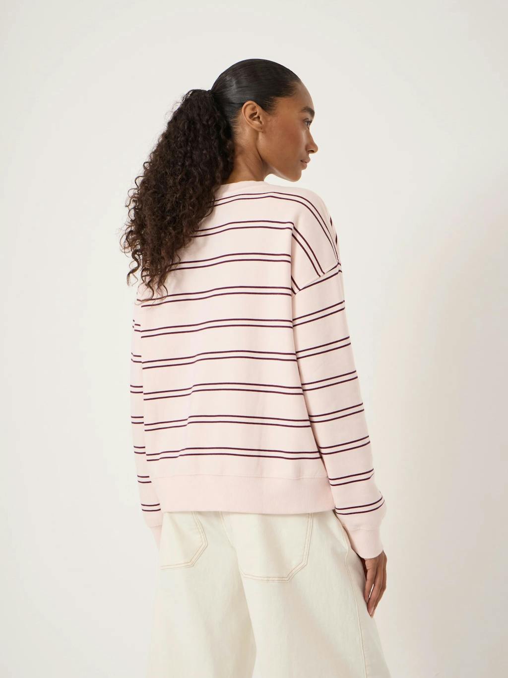 013044-0093-03 Luca Stripe Heavyweight Sweatshirt