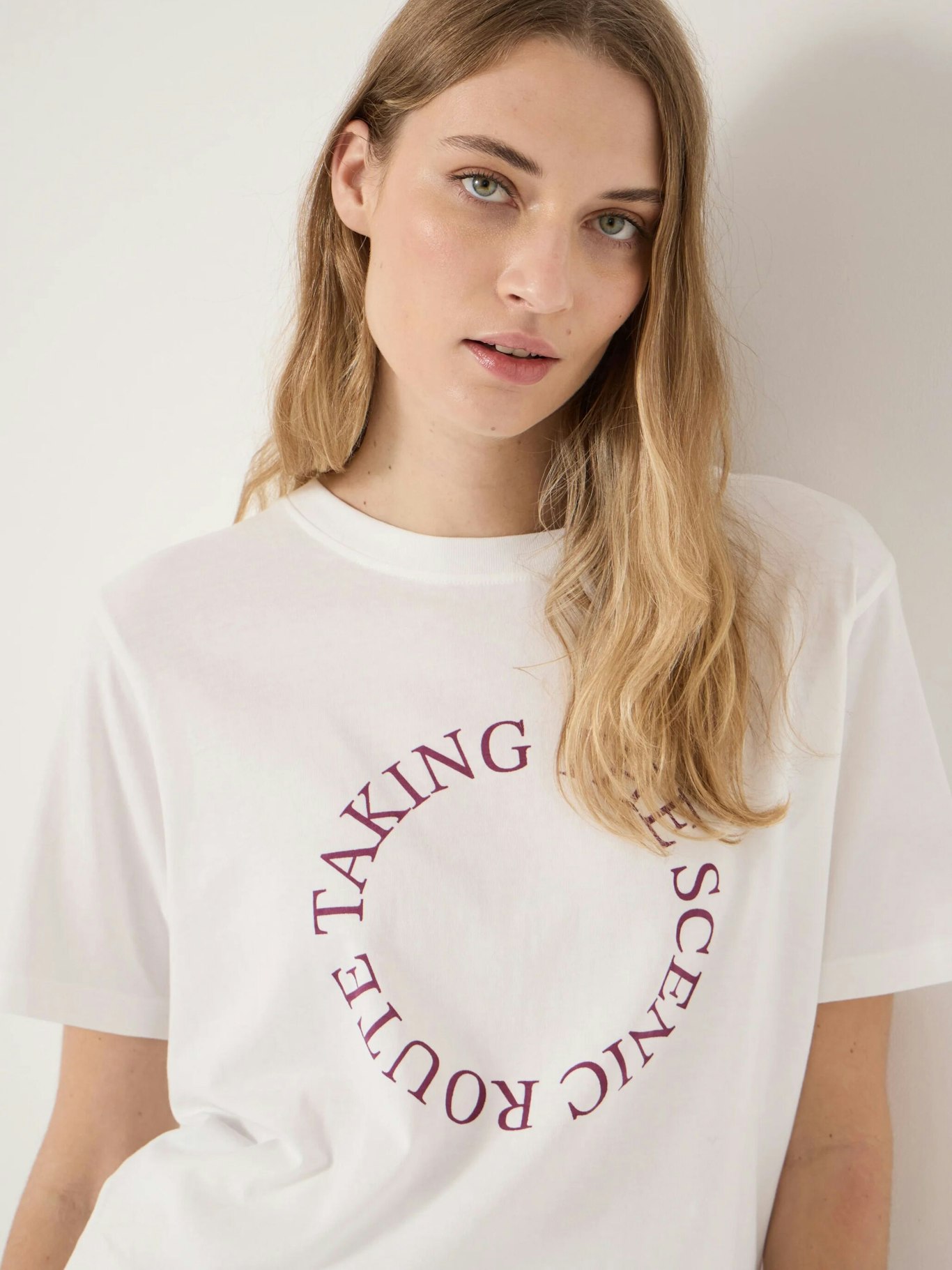 014281-0001-04 Taking The Scenic Route Graphic T-Shirt