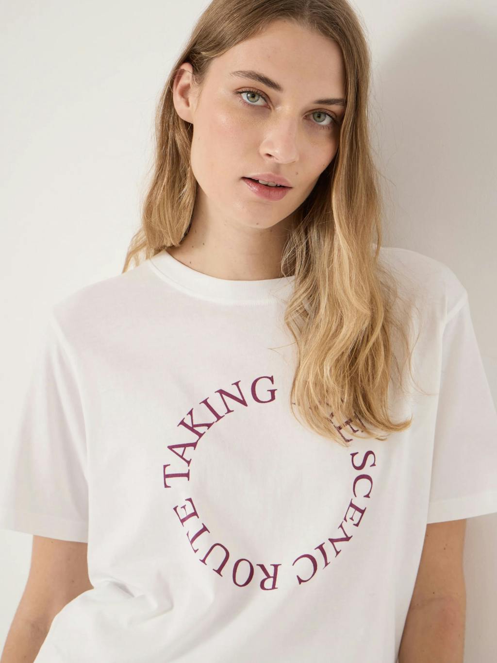 014281-0001-04 Taking The Scenic Route Graphic T-Shirt