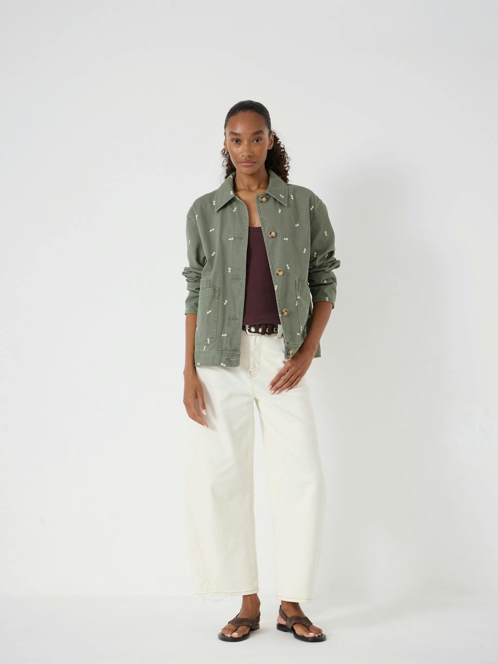 014570-4789-02 Emery Embroidered Utility Jacket