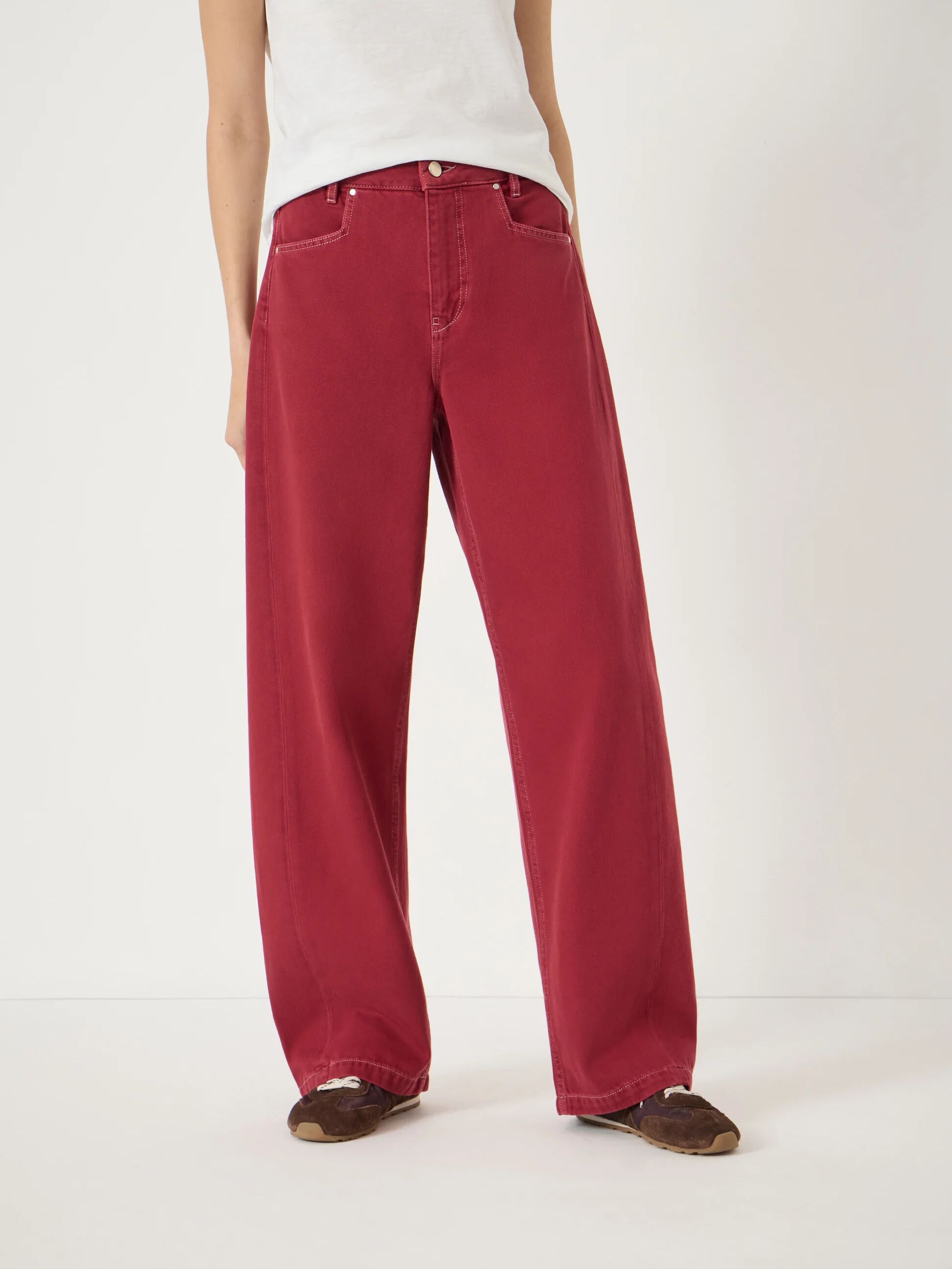 Saskia Straight Seamed Jeans