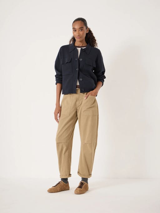 Bobbie Shirt Jacket with Wool