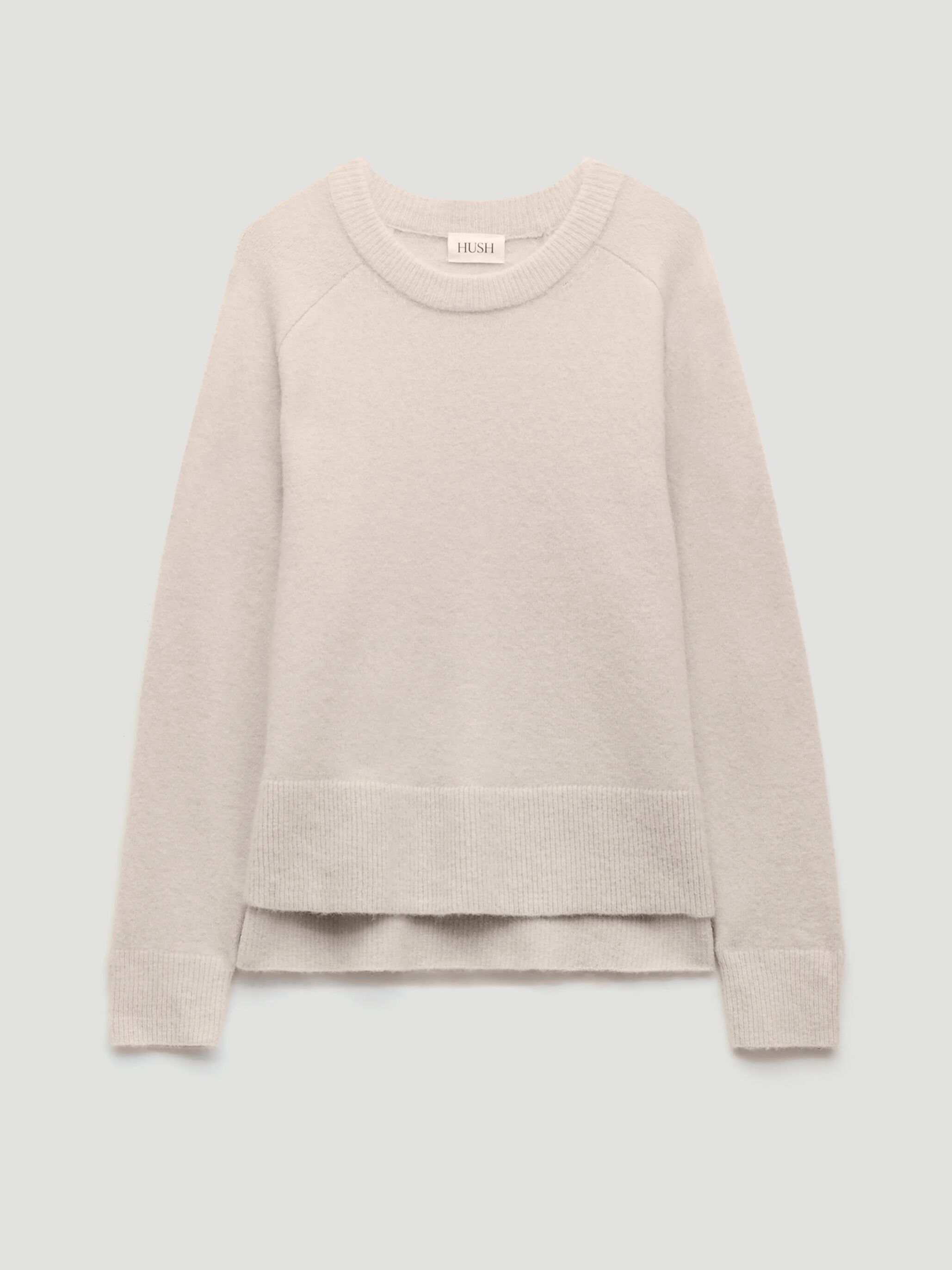 Wool Blend Crew Neck Jumper