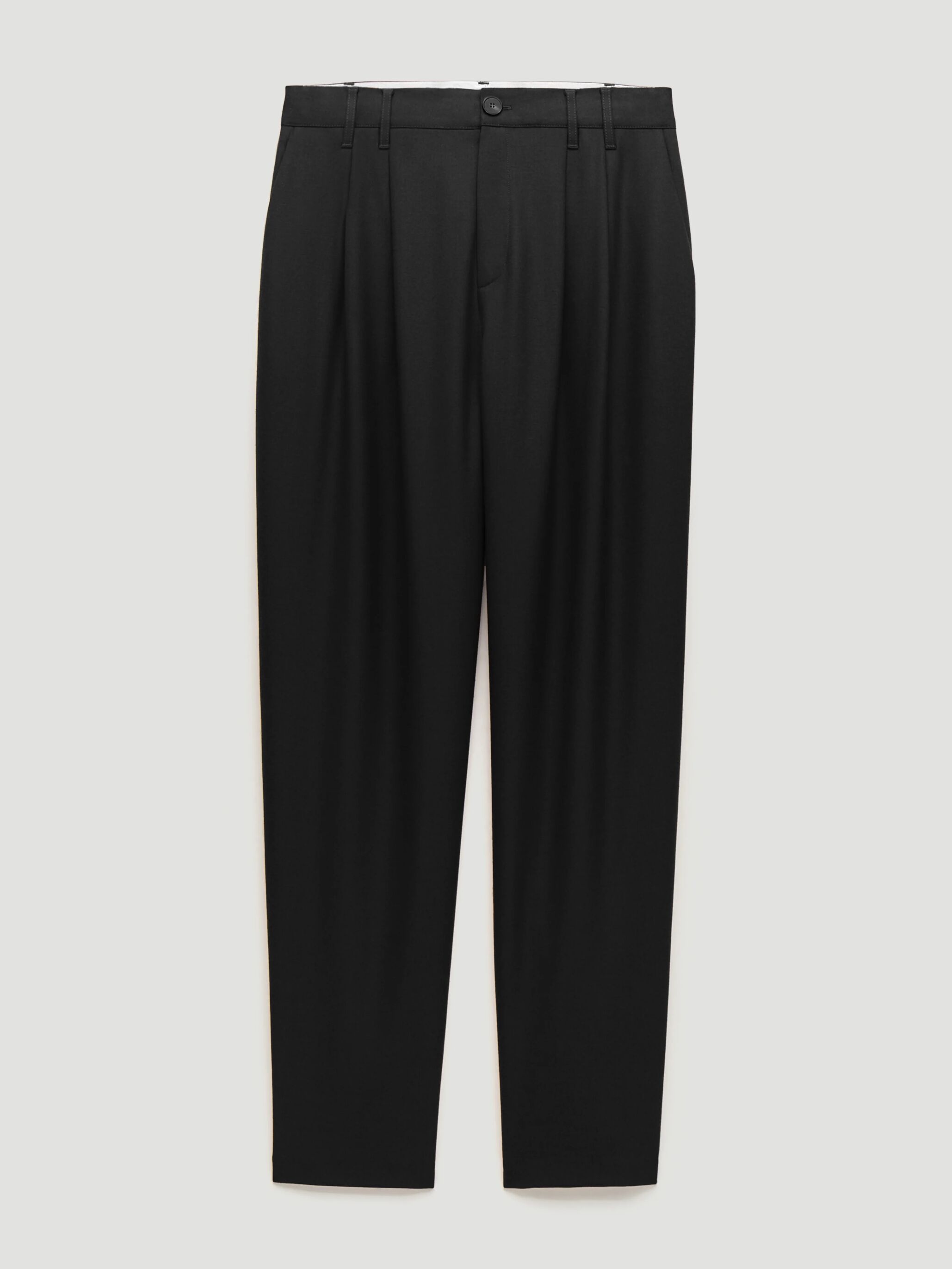Noa Wool Blend Tapered Leg Trousers