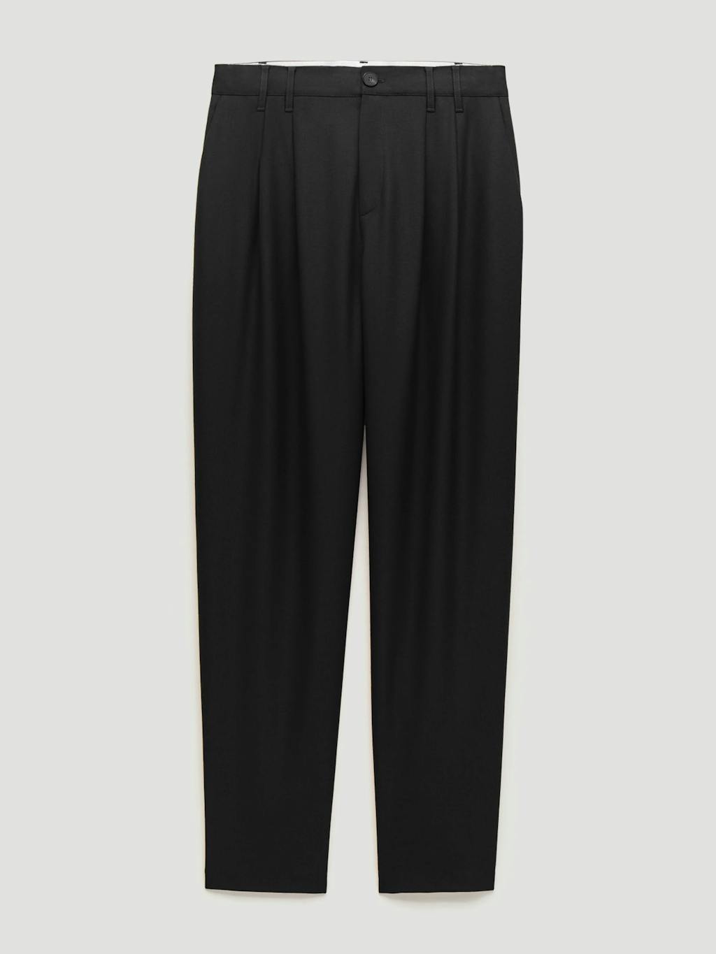 014291-0456-07 Noa Wool Blend Tapered Leg Trousers