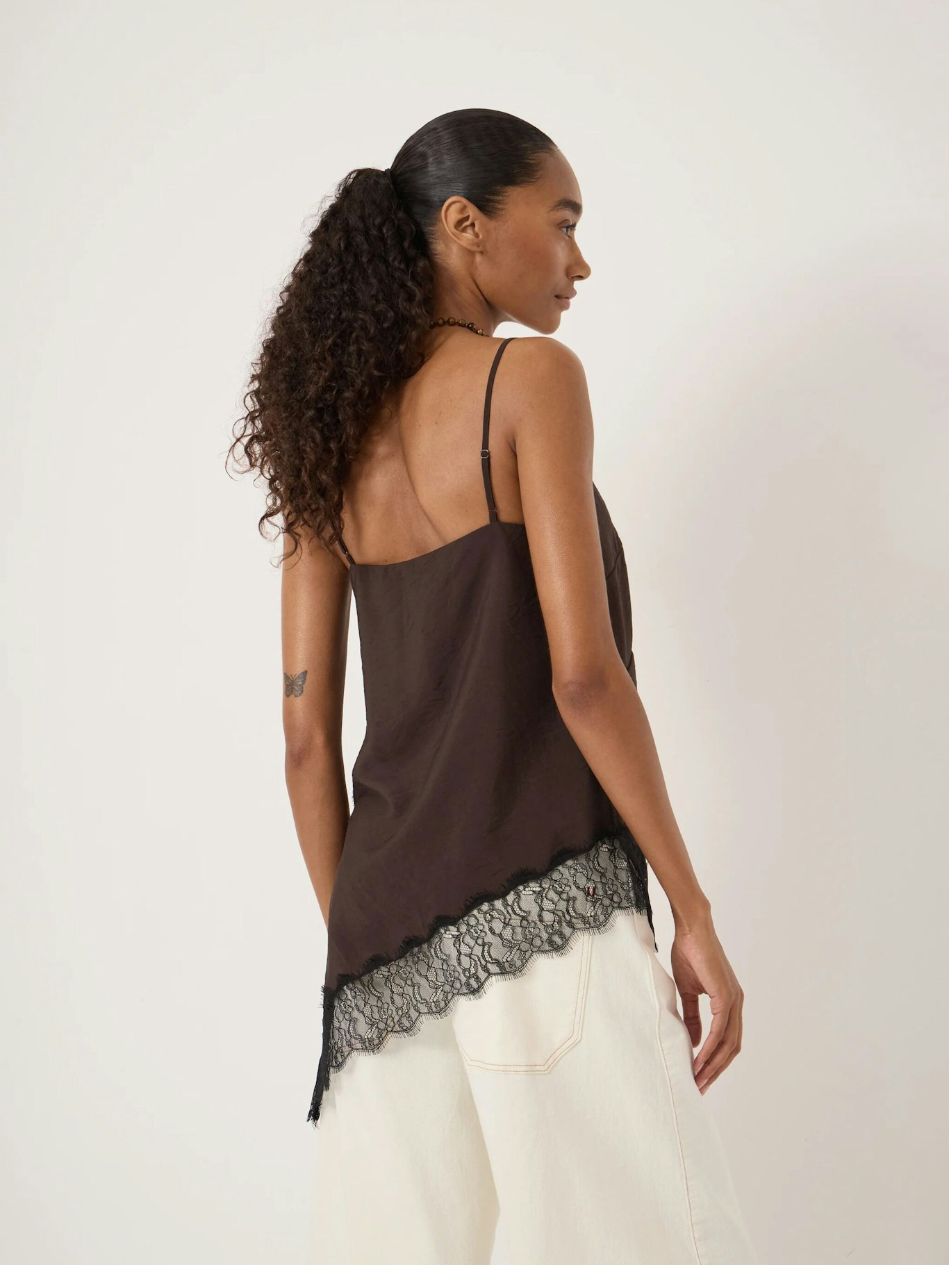 015223-0450-03 Marnie Asymmetric Lace Trim Cami