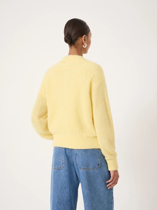 Raven Wool Blend Cardigan