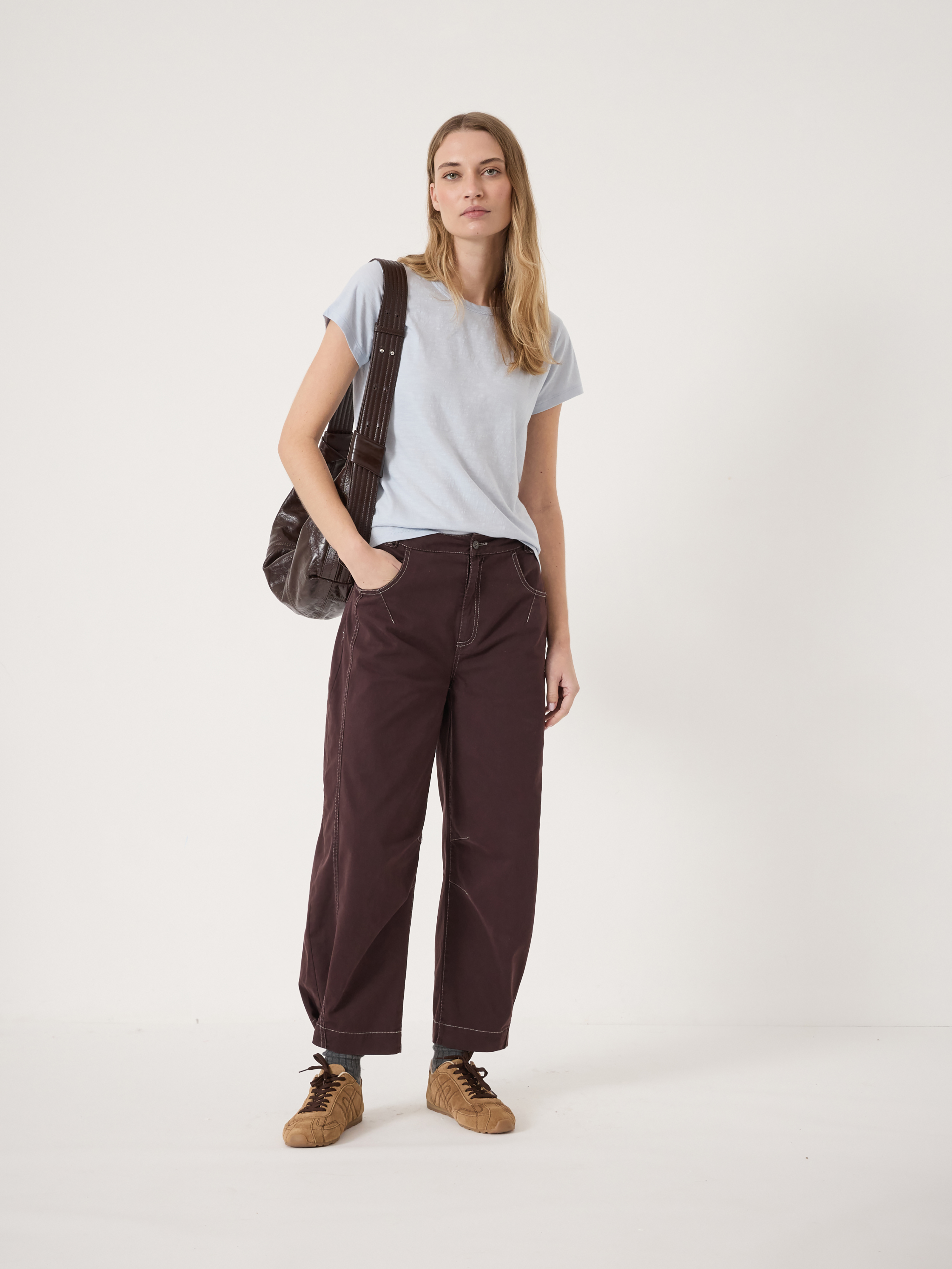 Slim Fit Slub Crew T-Shirt