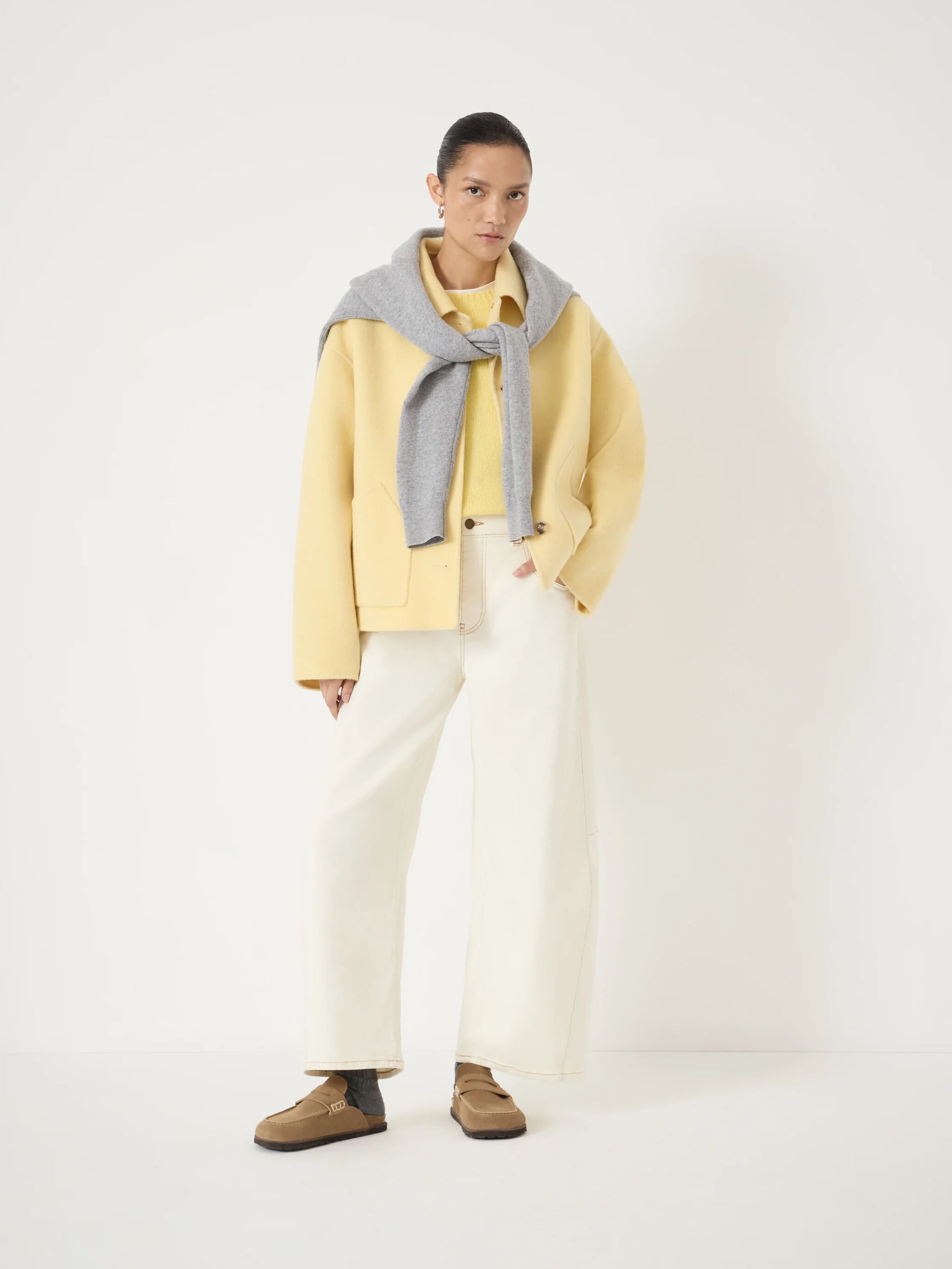 Pure Wool Double Faced Jacket