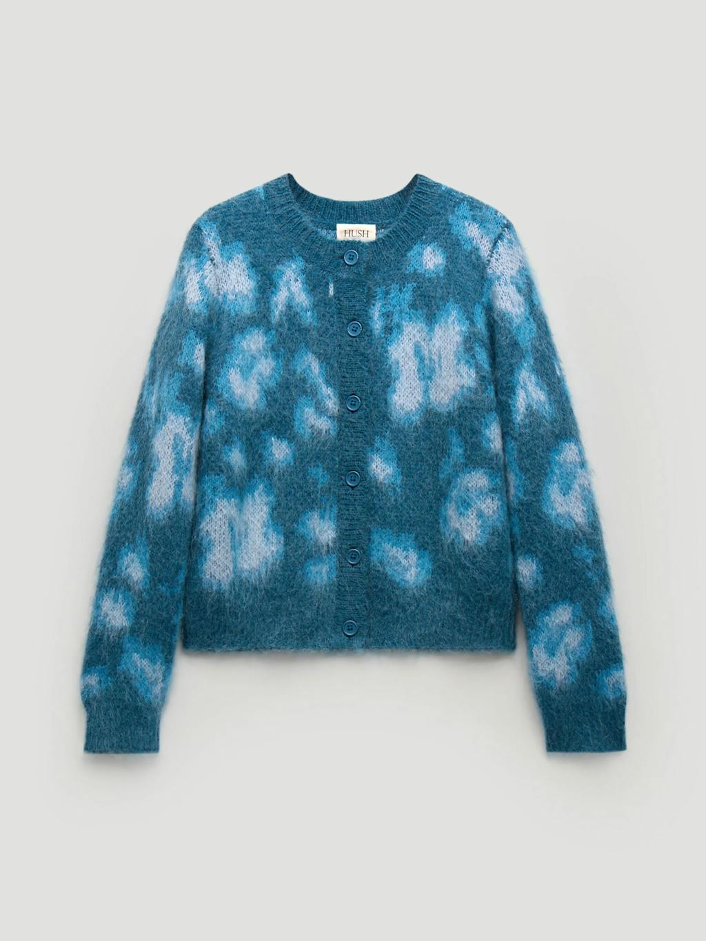 014448-1749-07 Florrie Patterned Cardigan with Wool