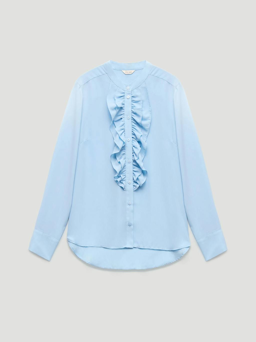 014542-1631-07 Elowen Long Sleeve Ruffle Shirt