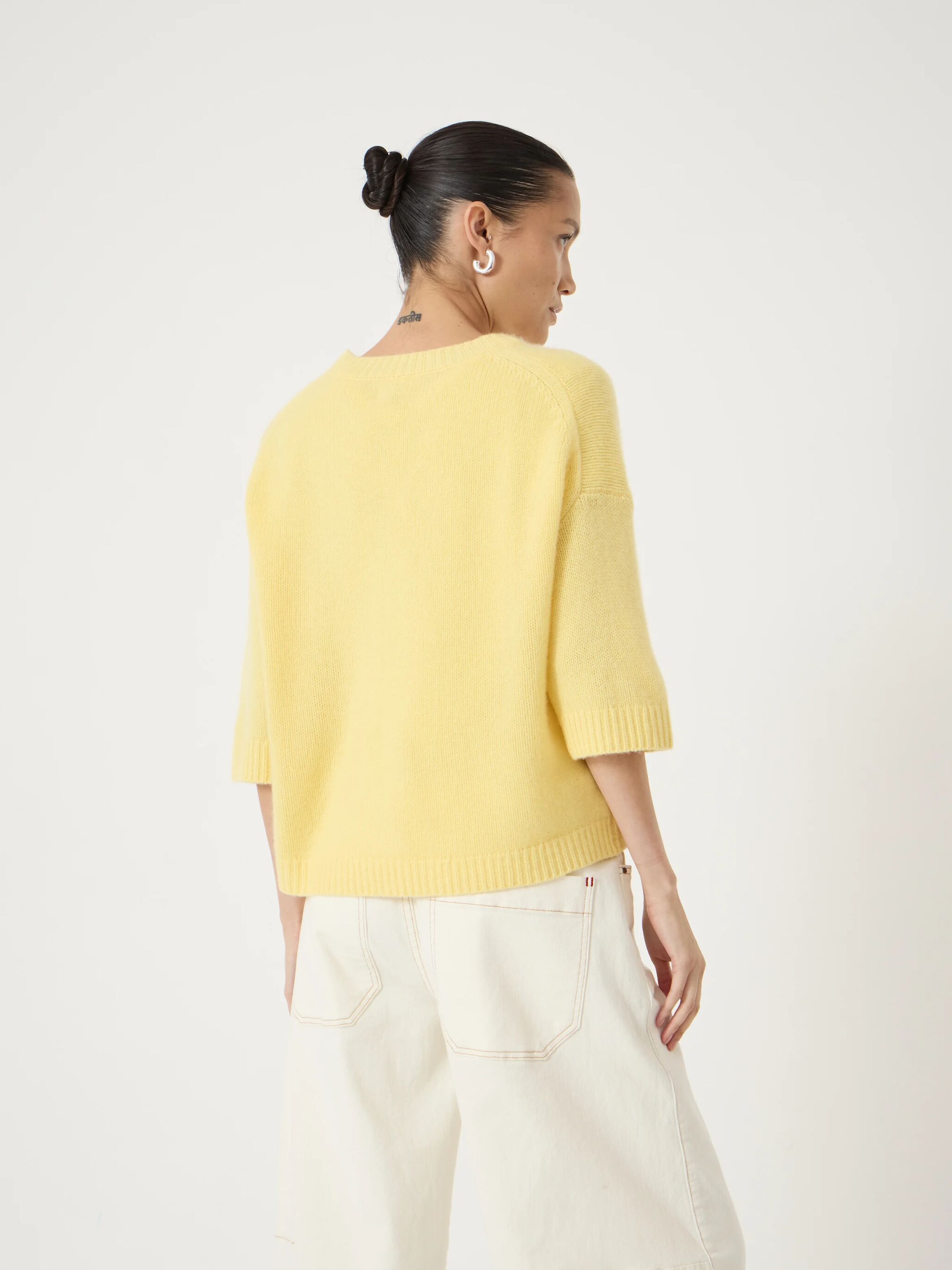 Cherrie Chunky Cashmere Tee