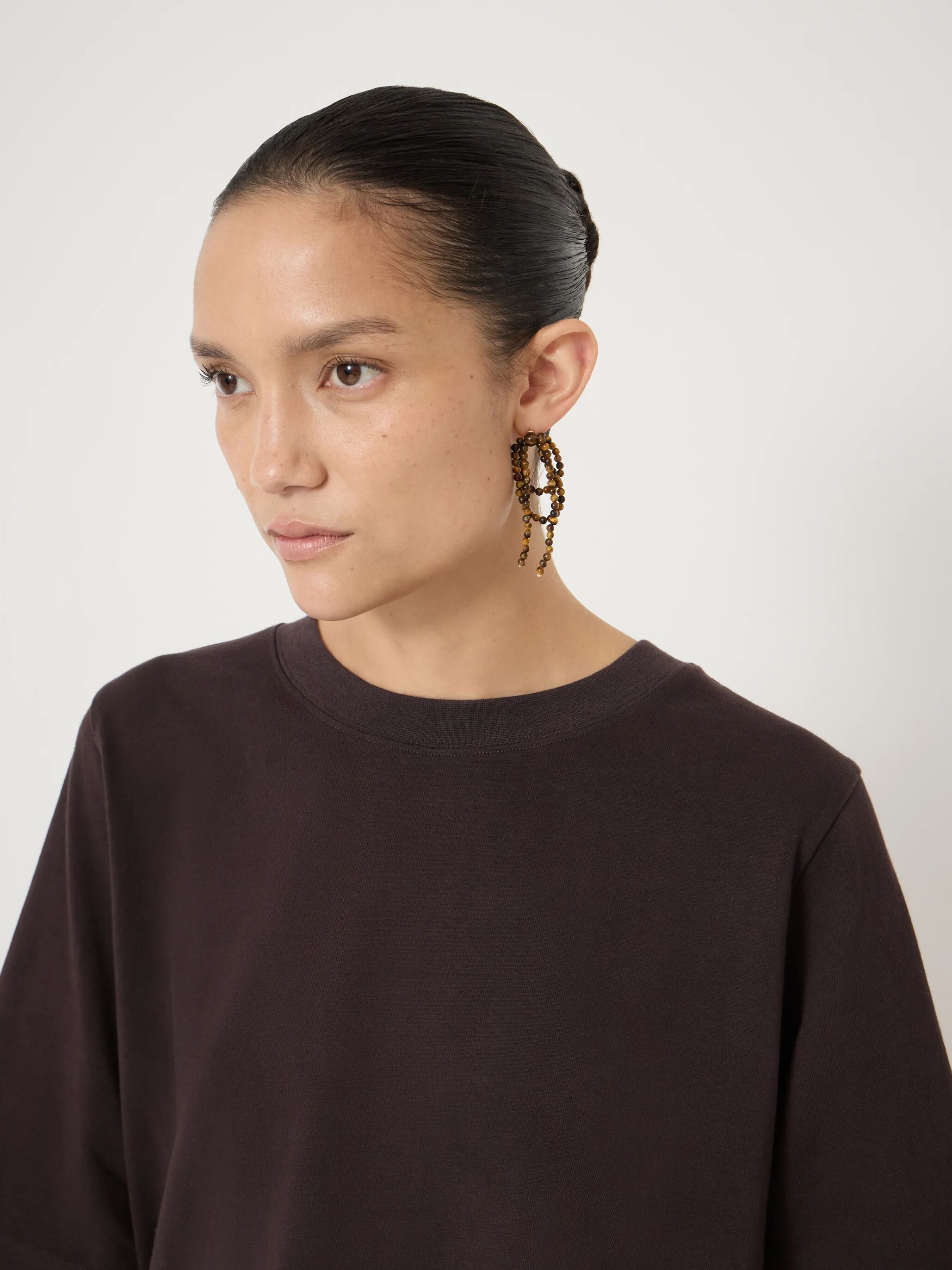 Cascading Beaded Earrings