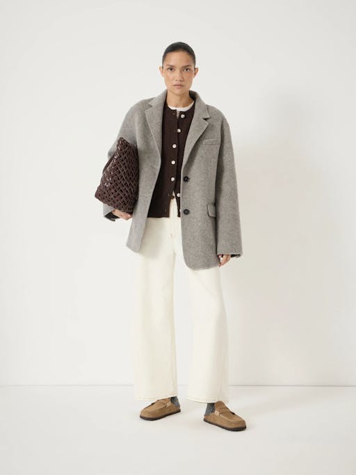 Pure Wool Double Faced Blazer