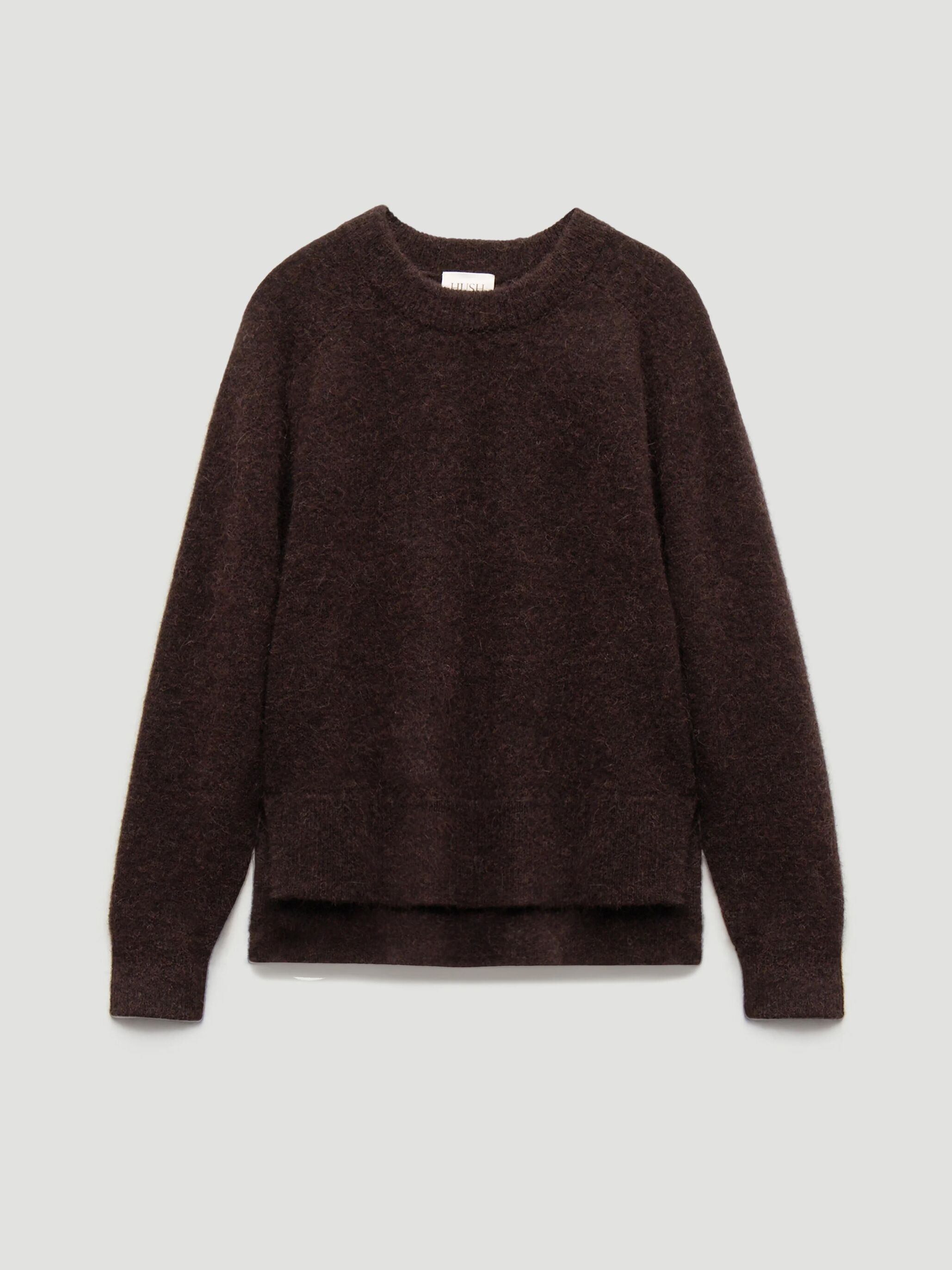 Wool Blend Crew Neck Jumper