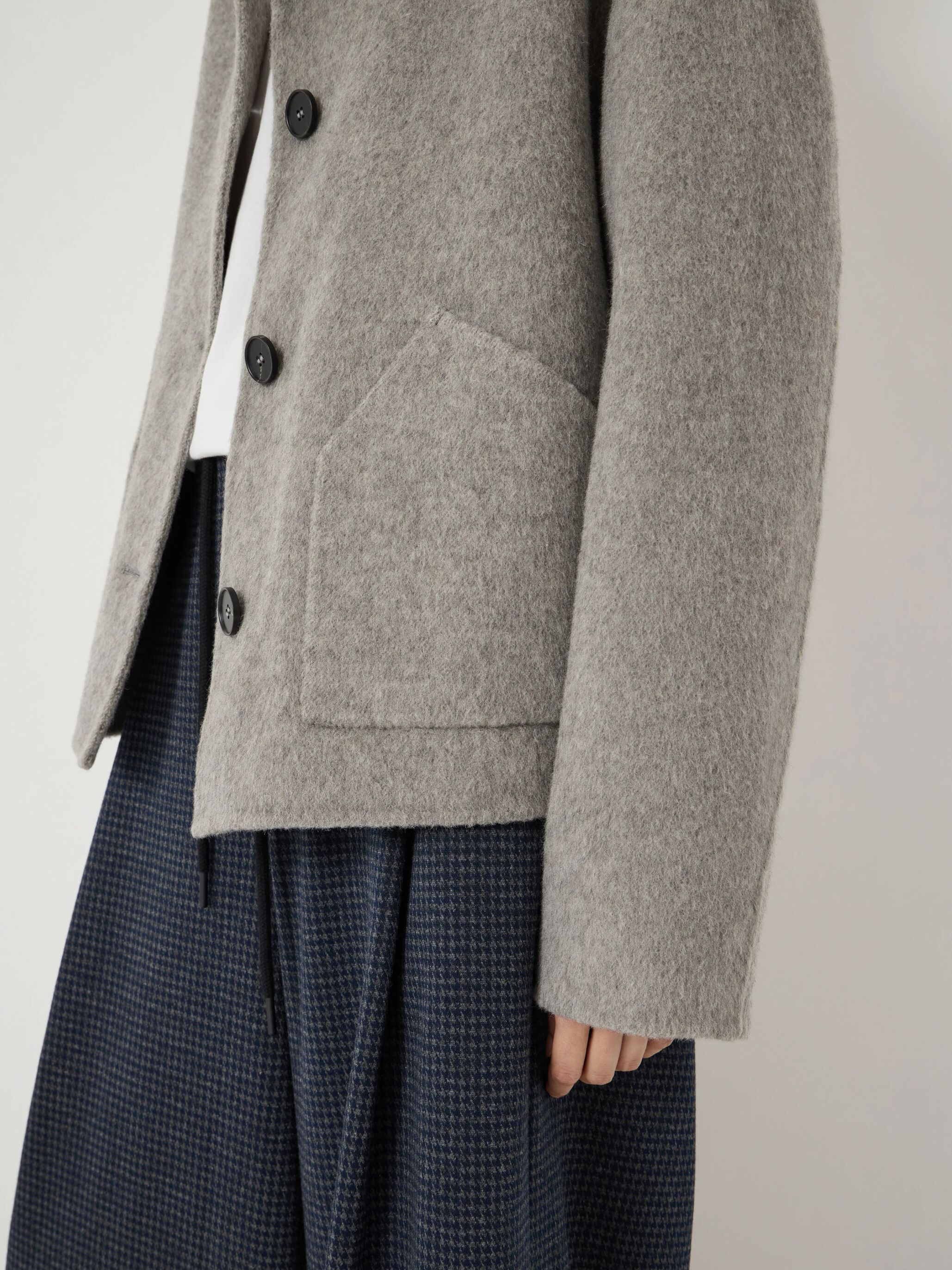 Pure Wool Double Faced Jacket