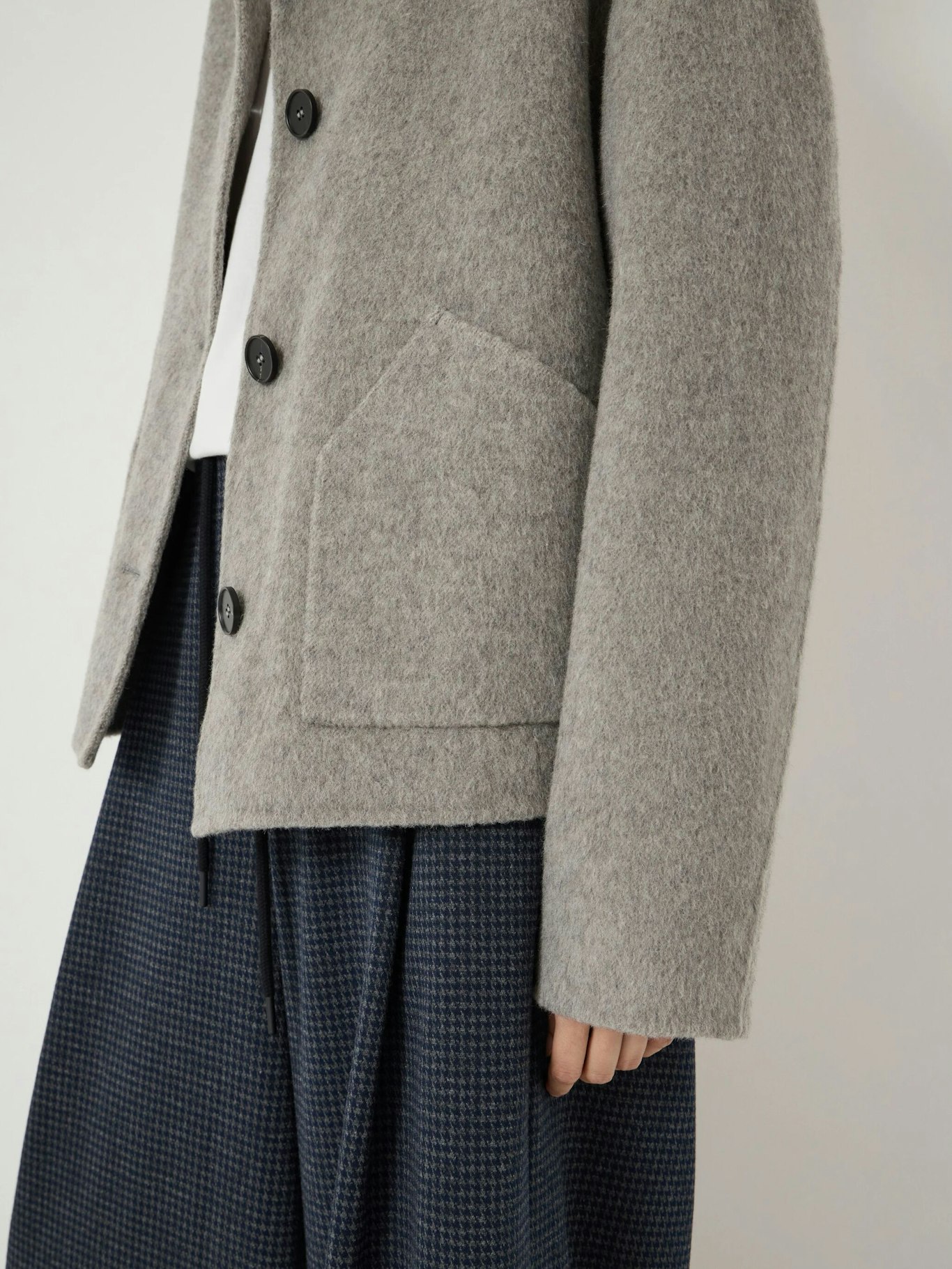014305-3920-04 Pure Wool Double Faced Jacket