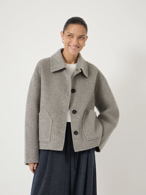 Pure Wool Double Faced Jacket