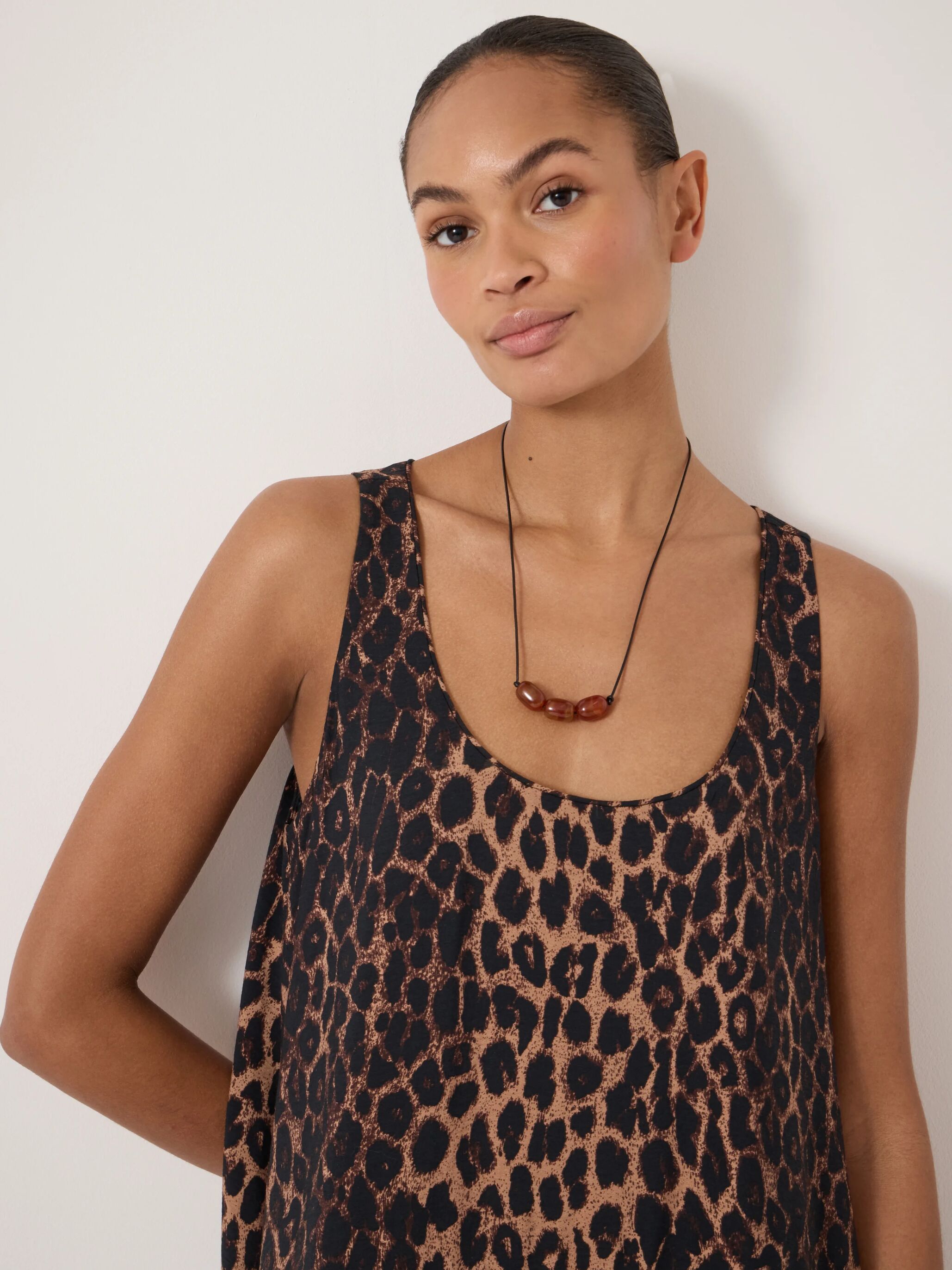 Liddie Air Flow Barrel Tank Dress