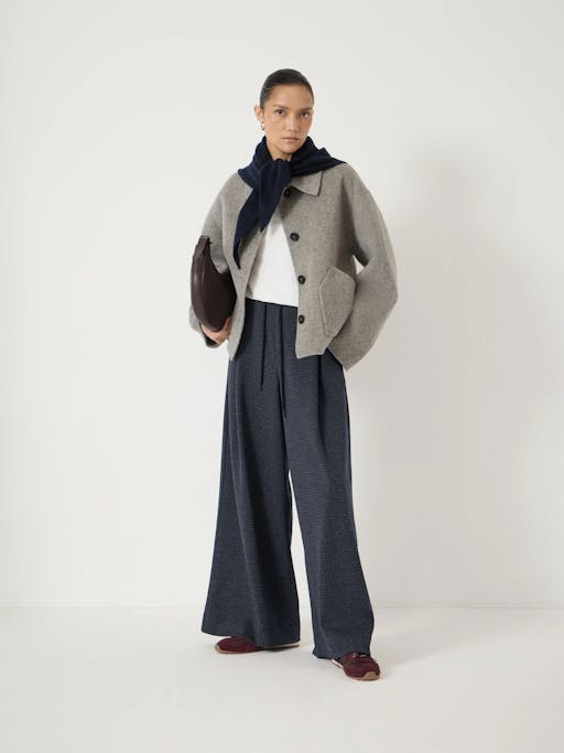 Pure Wool Double Faced Jacket