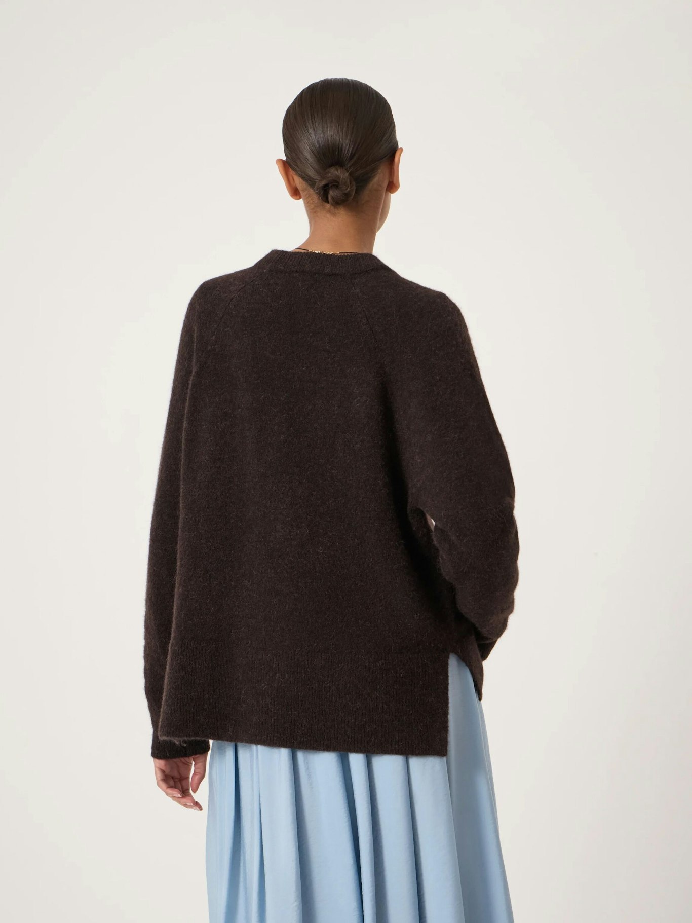 014287-0450-04 Wool Blend Crew Neck Jumper