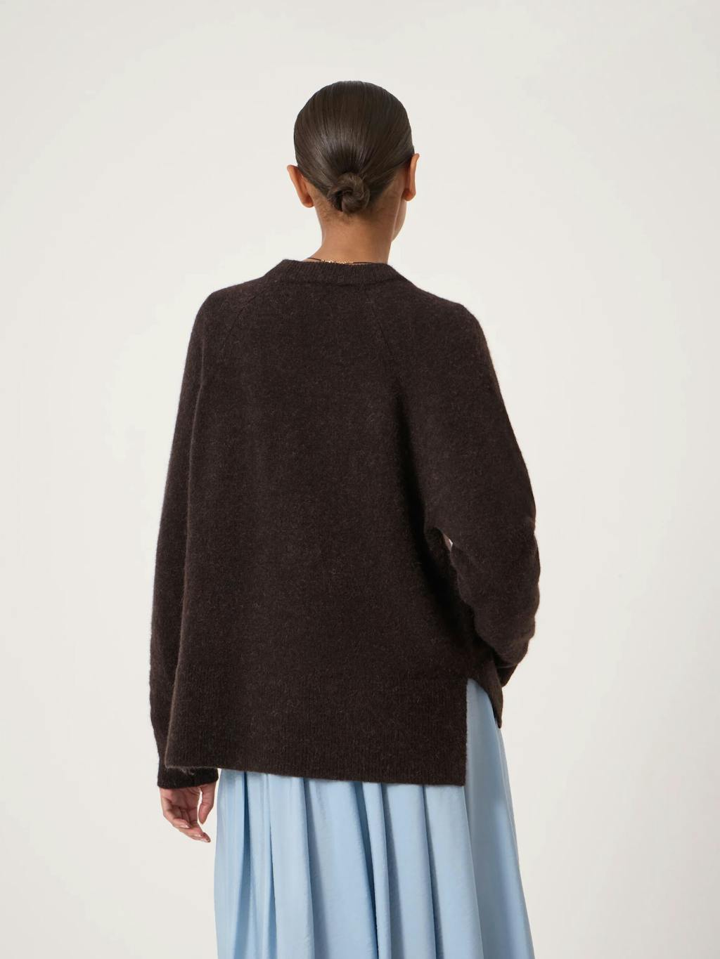 014287-0450-04 Wool Blend Crew Neck Jumper