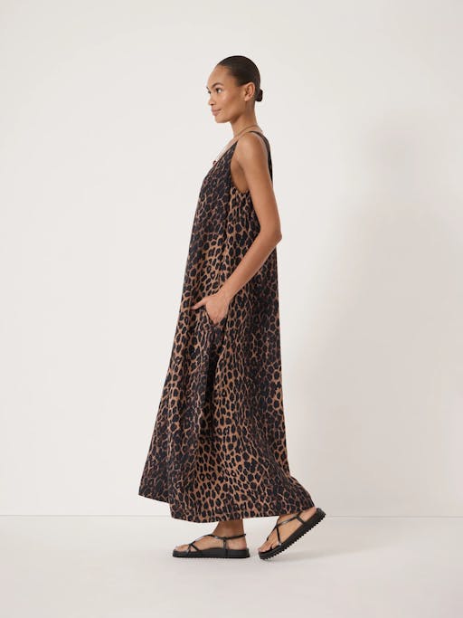 Liddie Air Flow Barrel Tank Dress