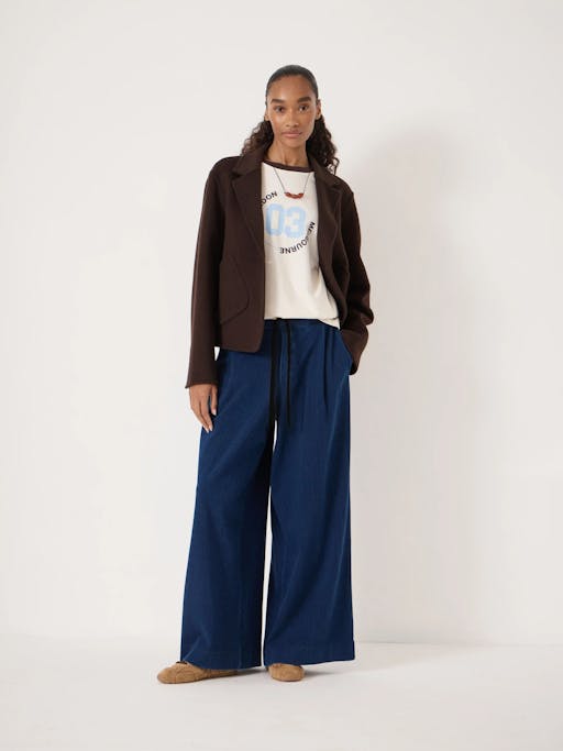 Taylor Jersey Denim Trousers