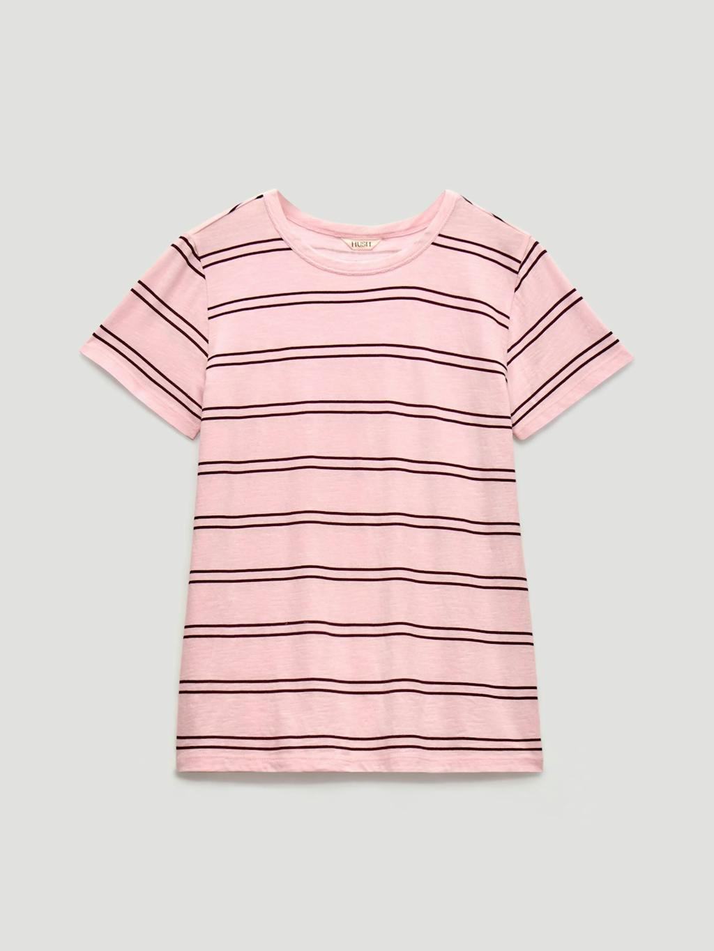 015090-0093-07 Slim Fit Slub Stripe T-Shirt
