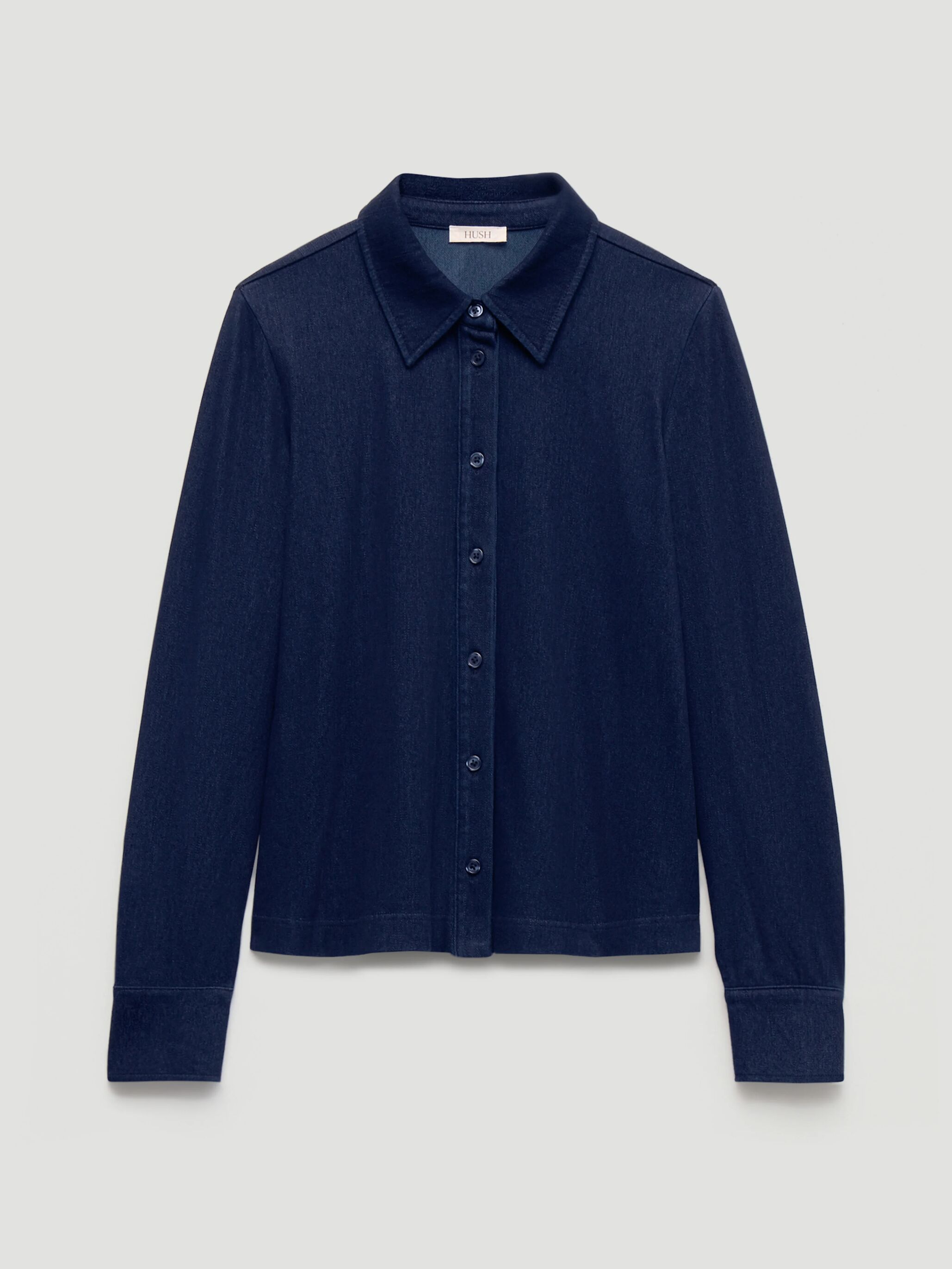 Seren Jersey Denim Shirt