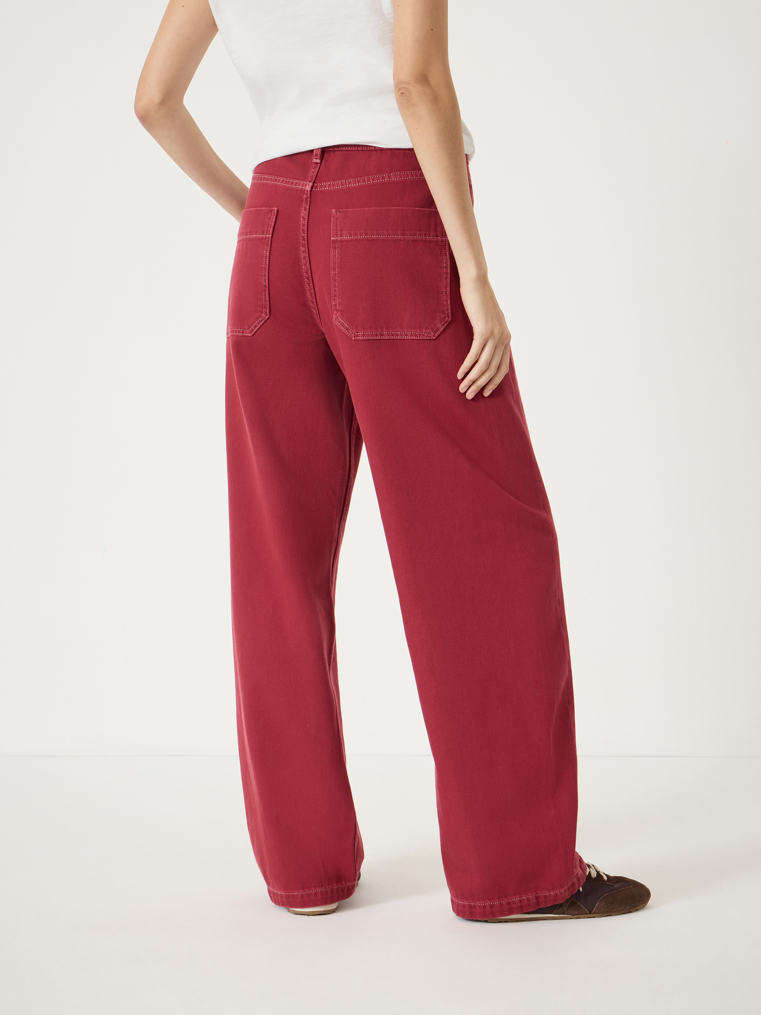 Saskia Straight Seamed Jeans