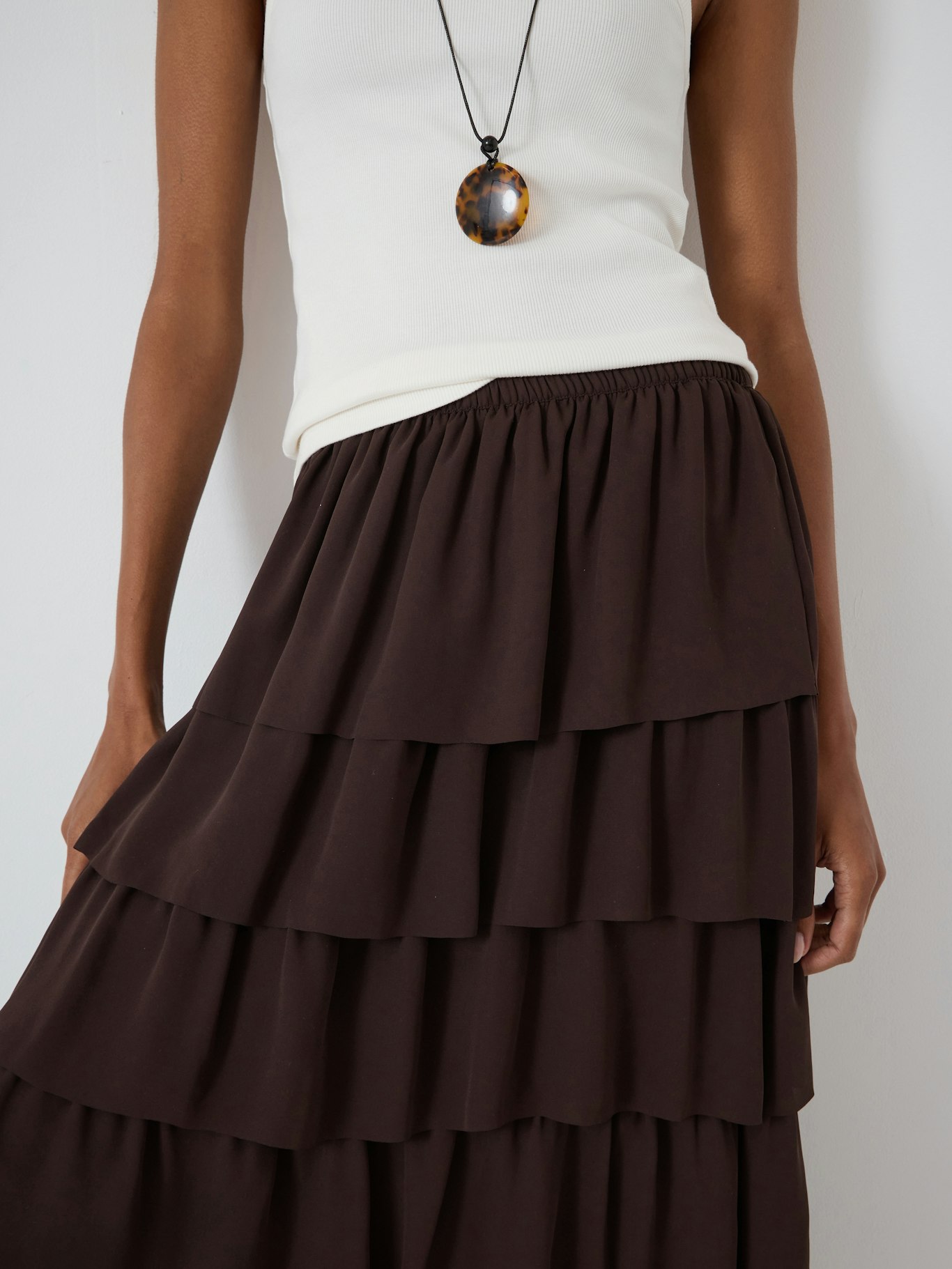 014859-0450-04 Lillie Tiered Chiffon Skirt