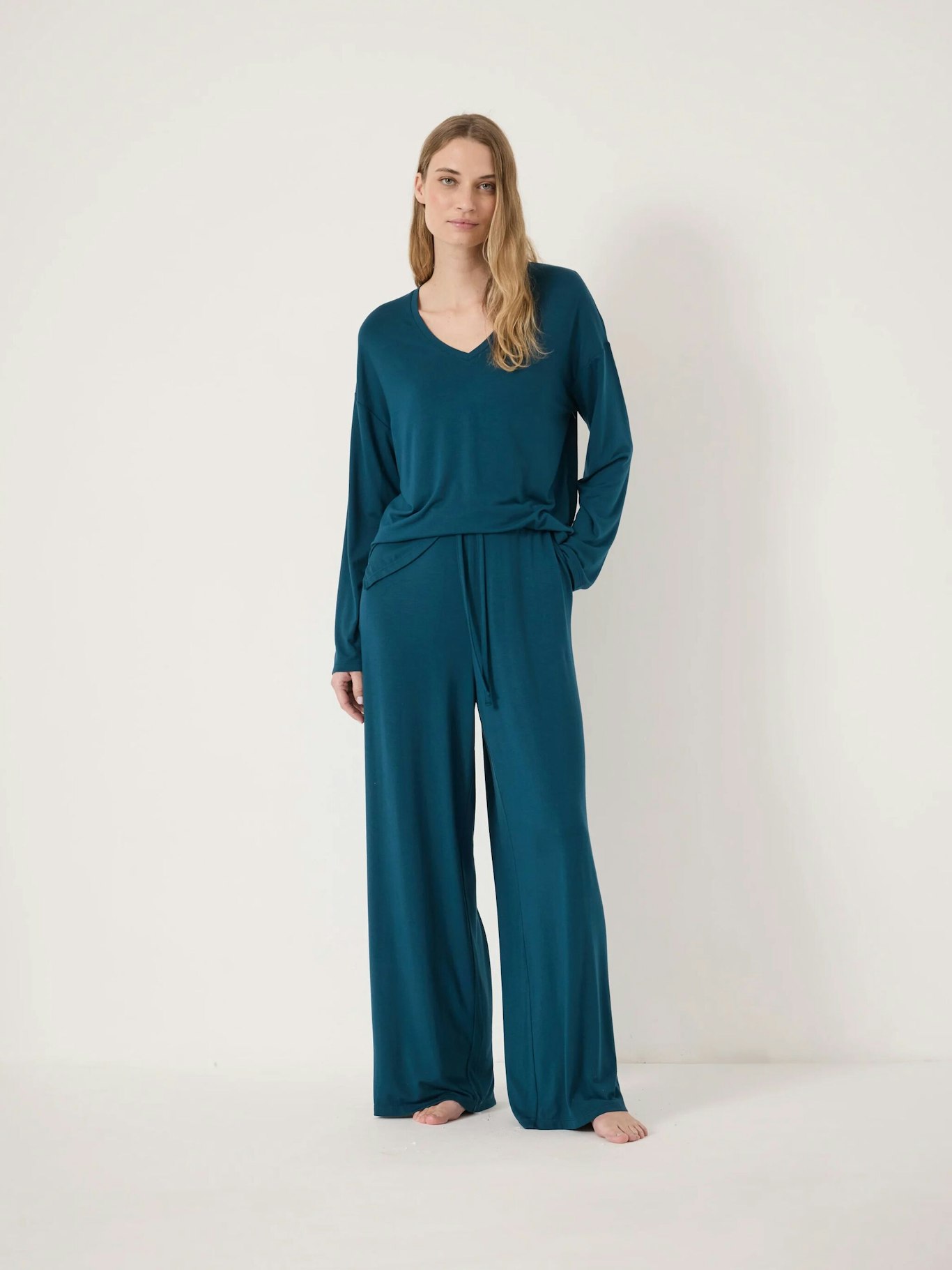 014920-1709-01 Nox Jersey V-Neck Pyjamas