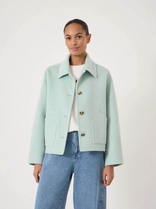 Pure Wool Double Faced Jacket