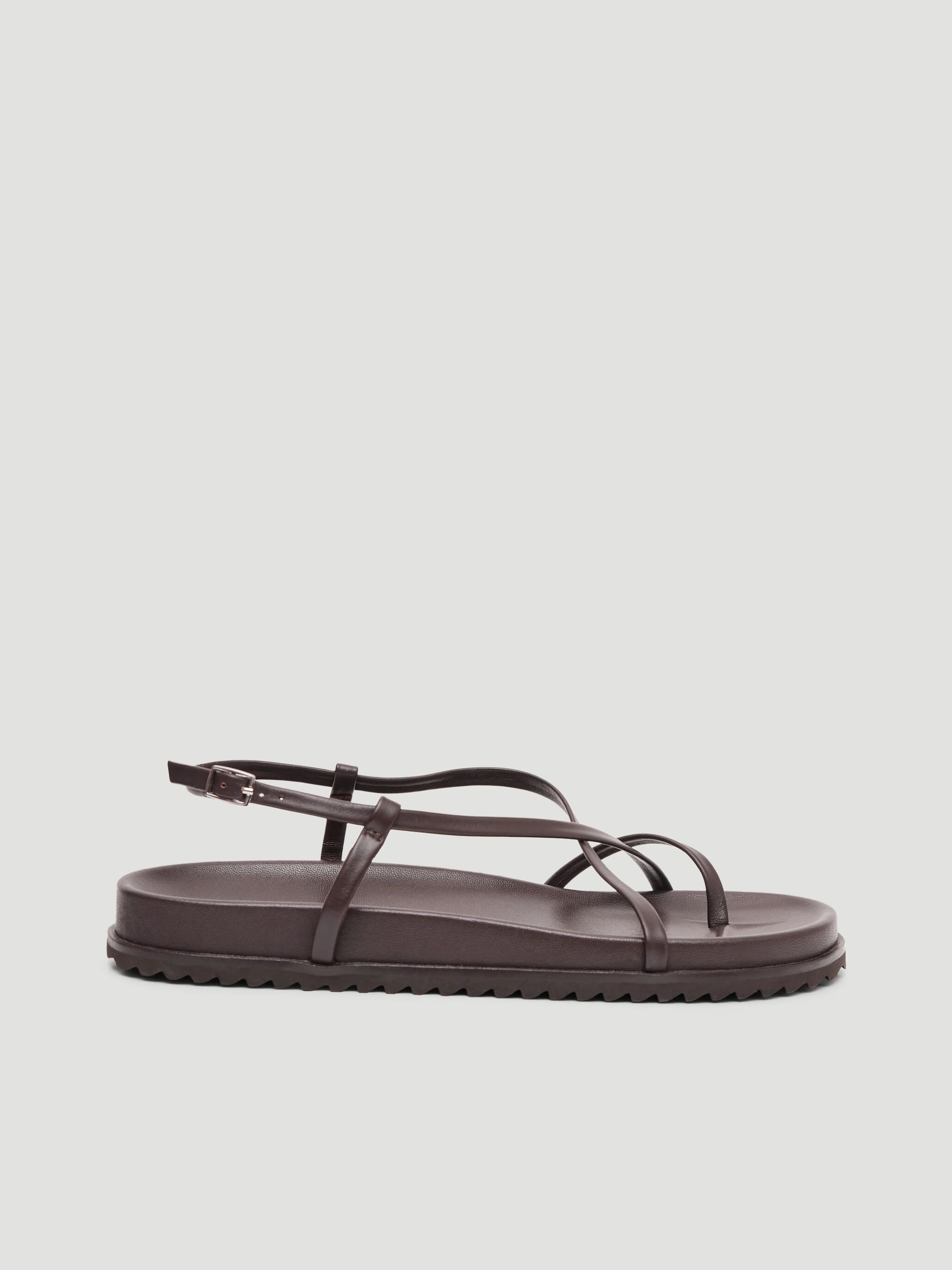 Theo Leather Strappy Sandals