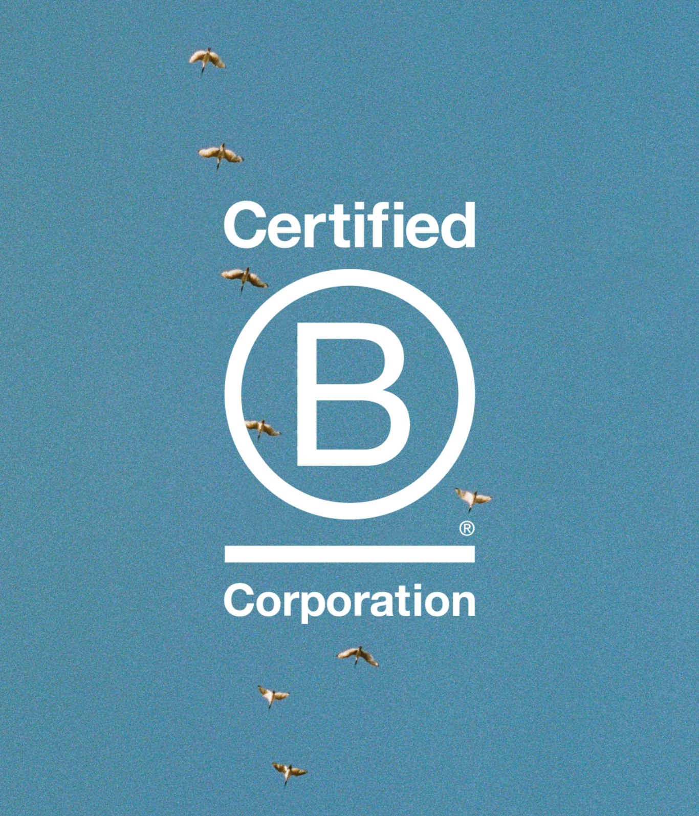 b-corp sign