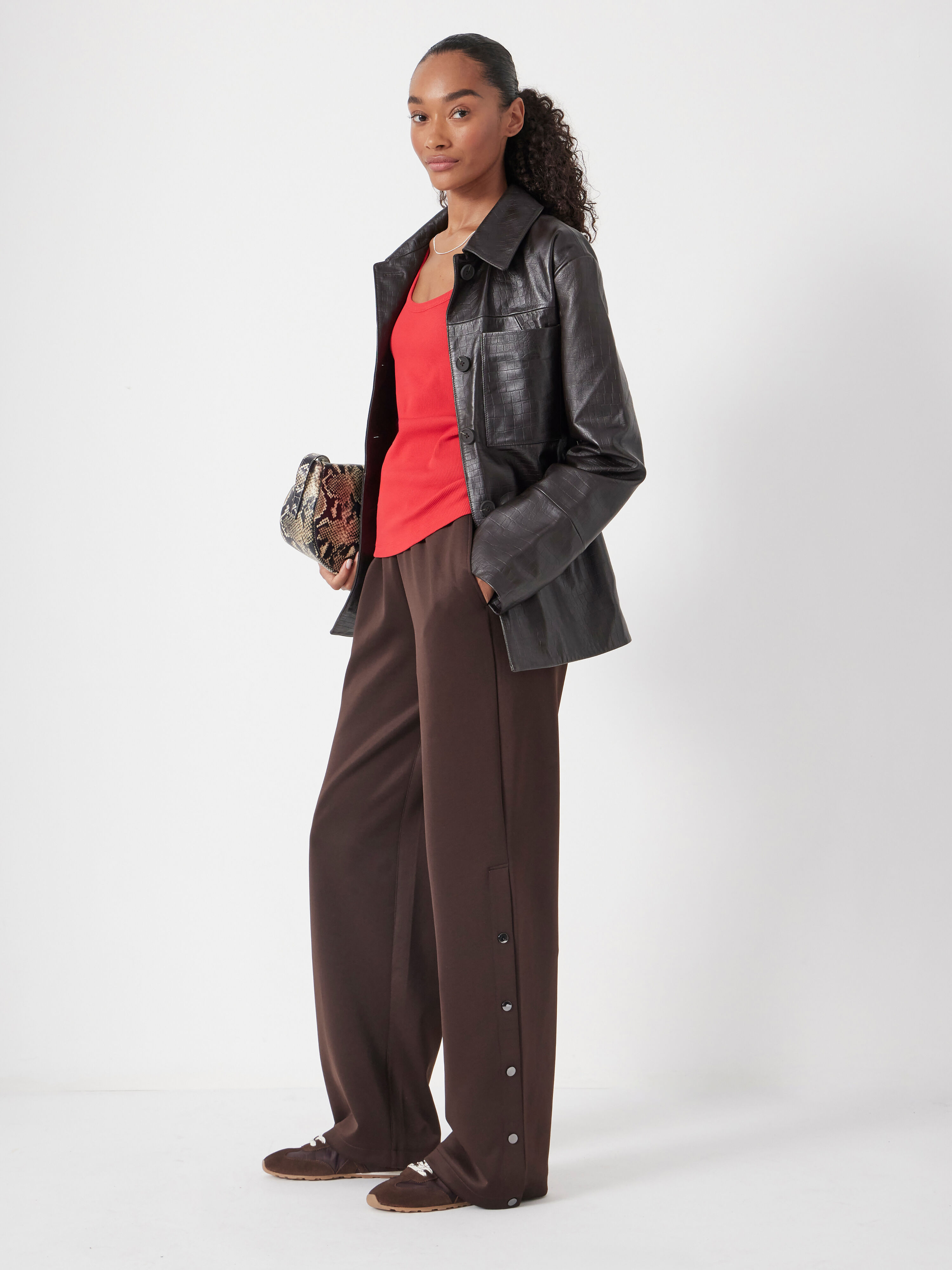 Harrison Popper Straight Leg Trouser