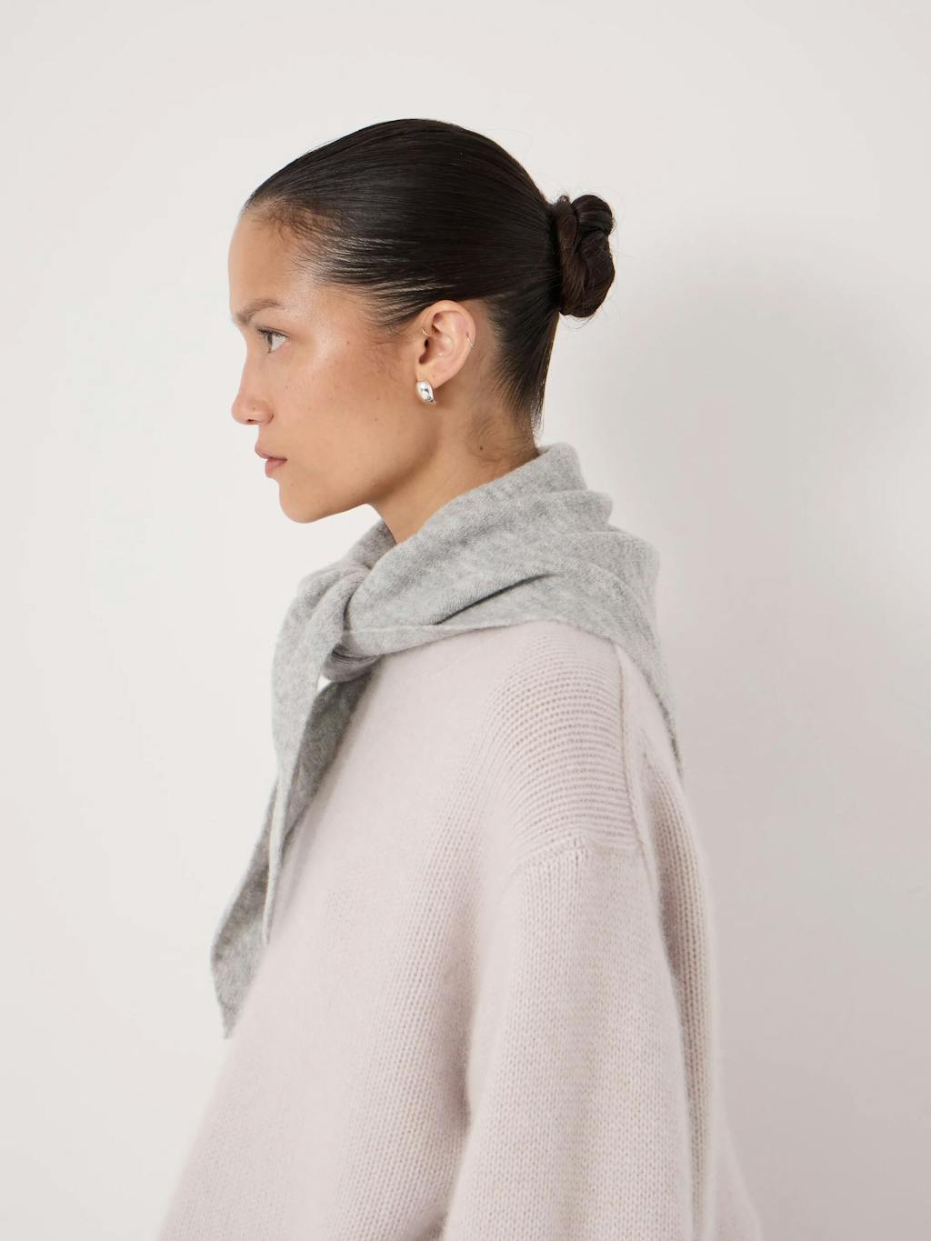 014337-2804-03 Wool Blend Triangle Scarf