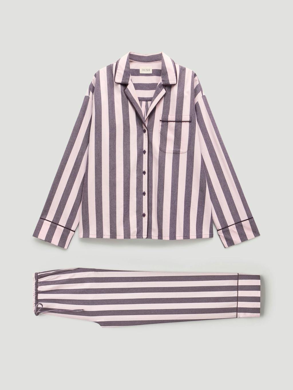 014194-4824-07 Brushed Cotton Striped Pyjamas