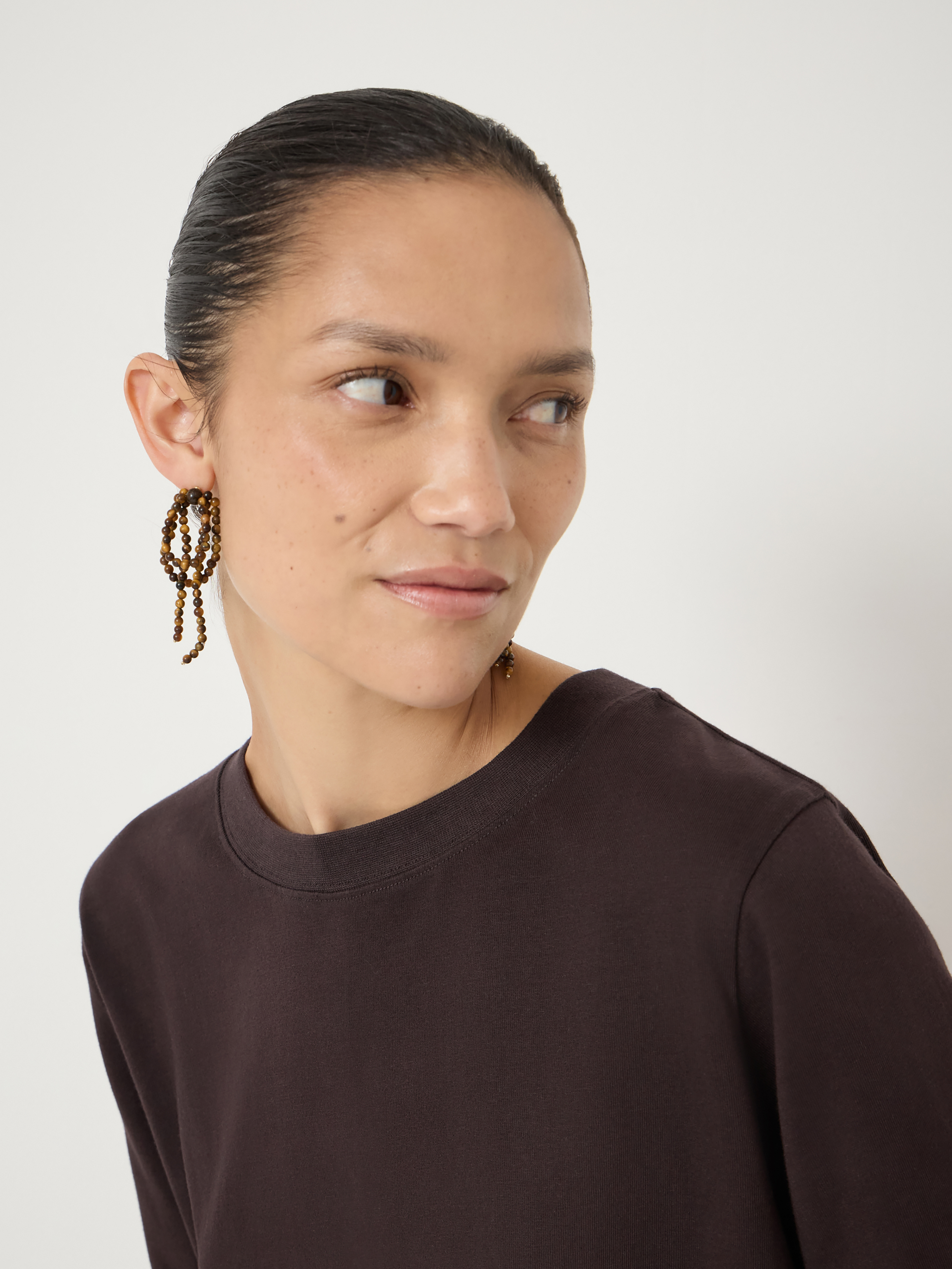 Cascading Beaded Earrings