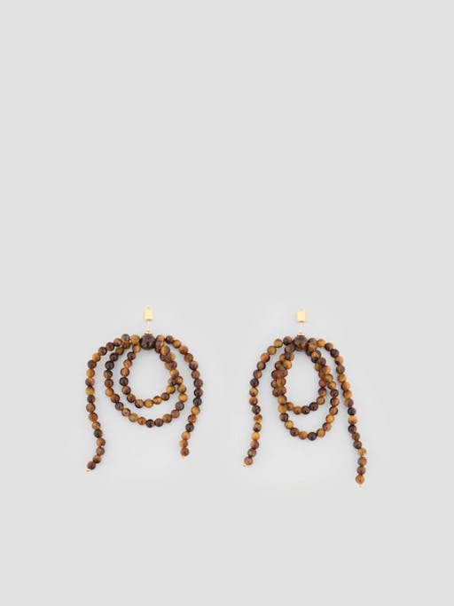 Cascading Beaded Earrings