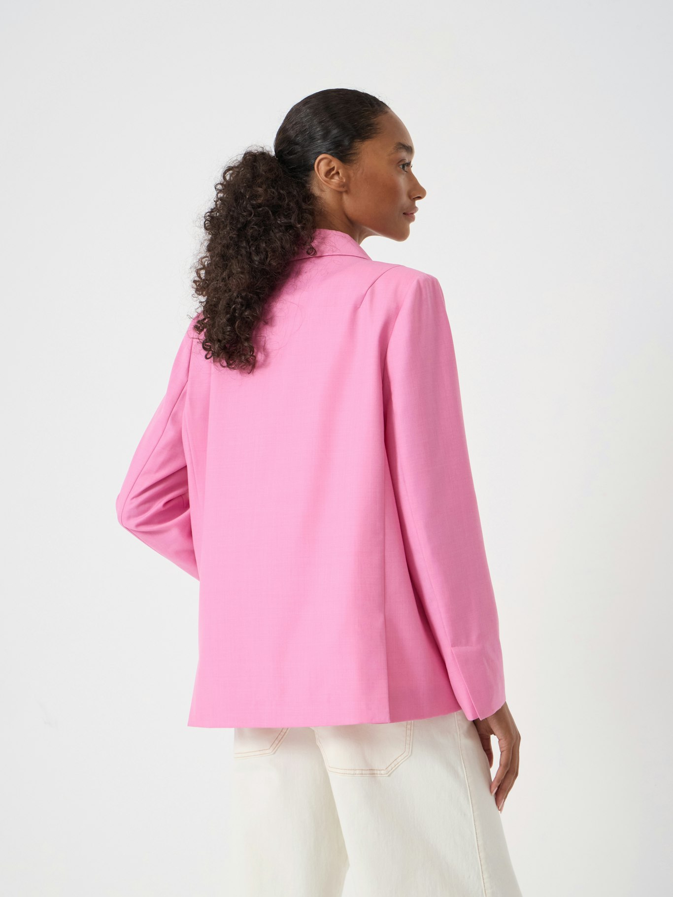 014670-1108-03 Bel Relaxed Wool Blend Lined Blazer