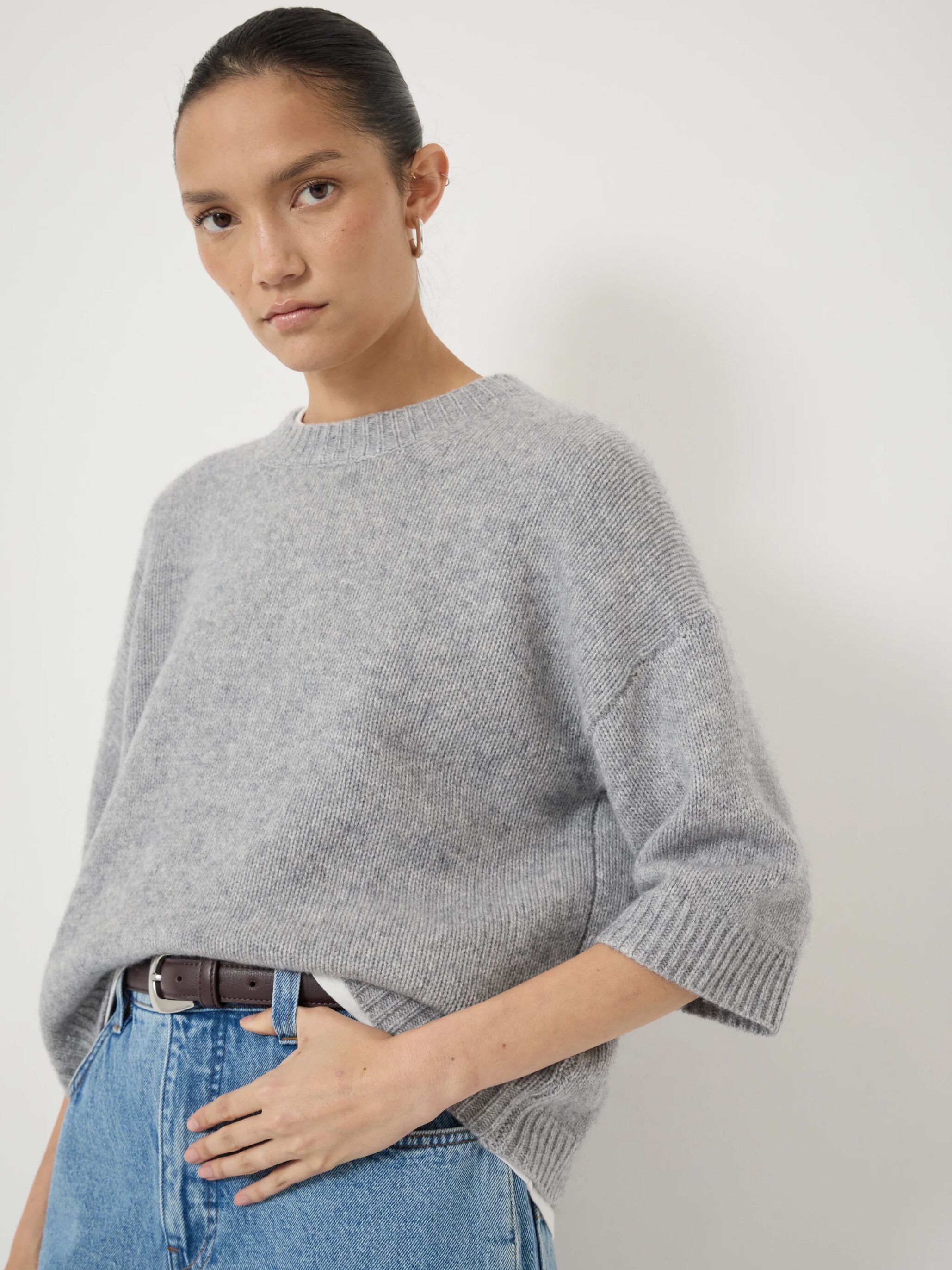 Cherrie Chunky Cashmere Tee