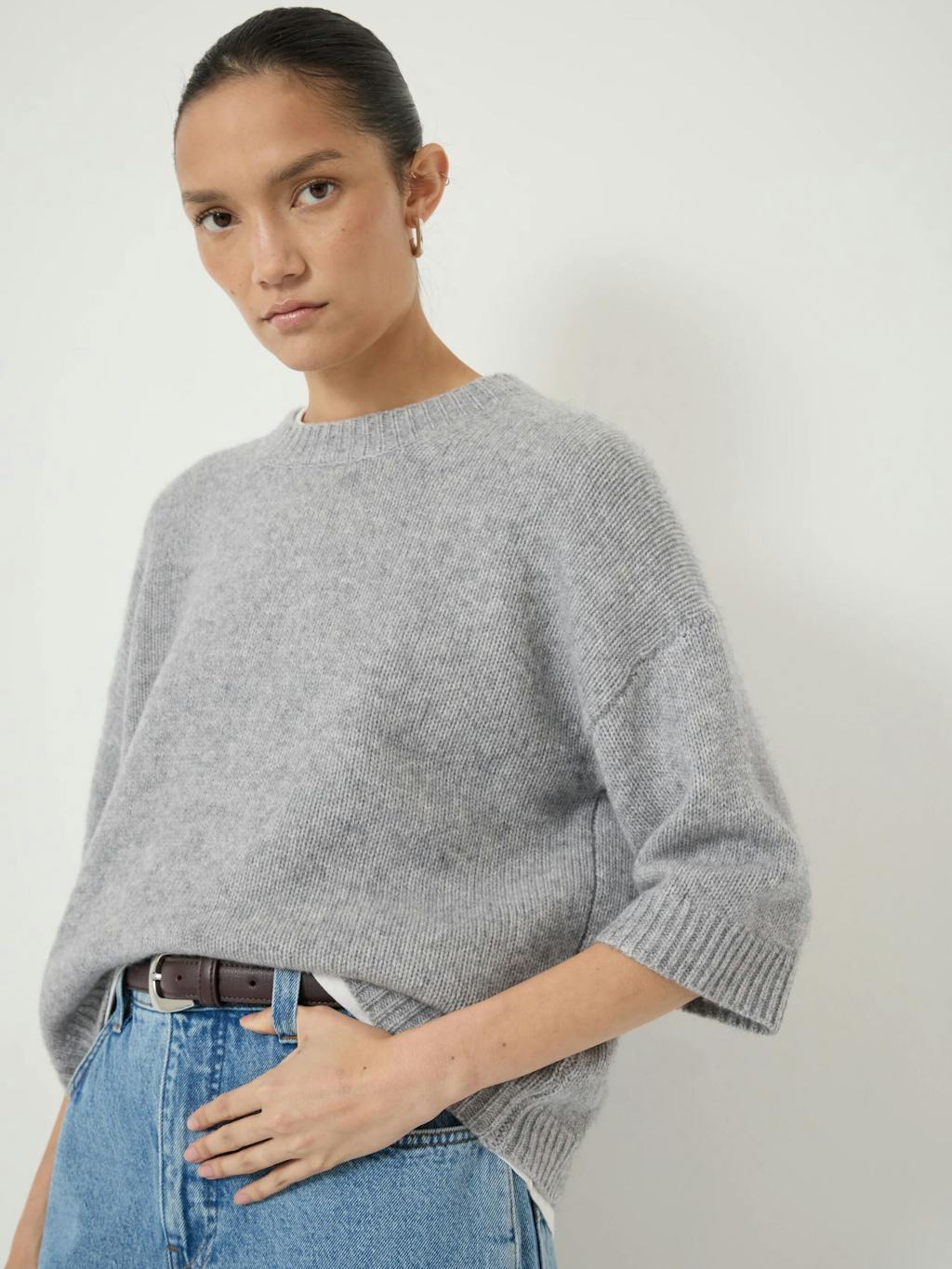 013449-2805-04 Cherrie Chunky Cashmere Tee