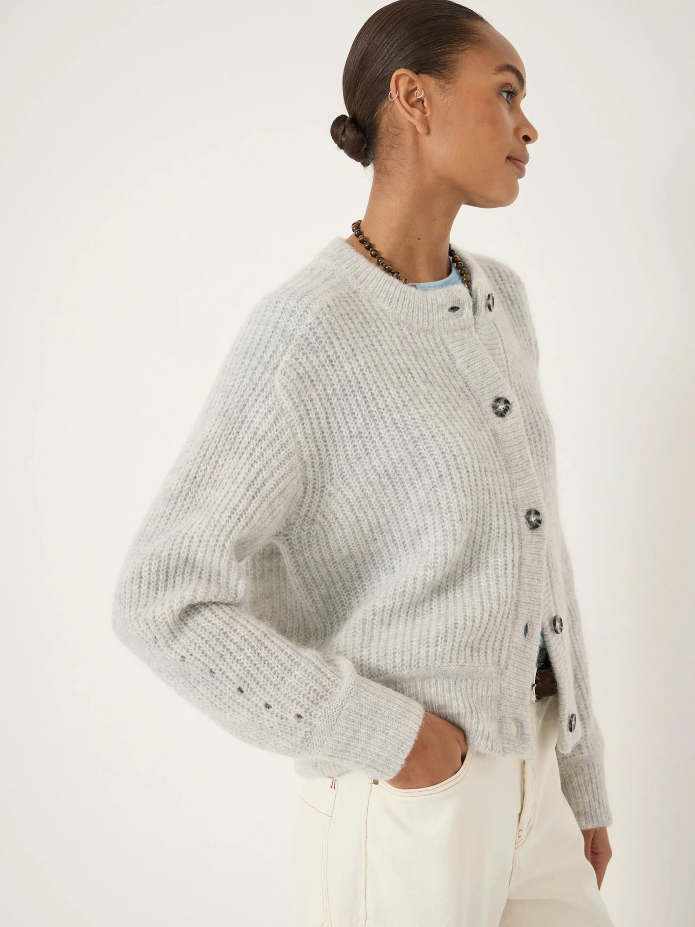 013113-2804-04 Raven Wool Blend Cardigan