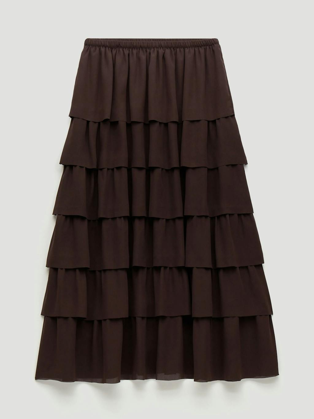 014859-0450-07 Lillie Tiered Chiffon Skirt