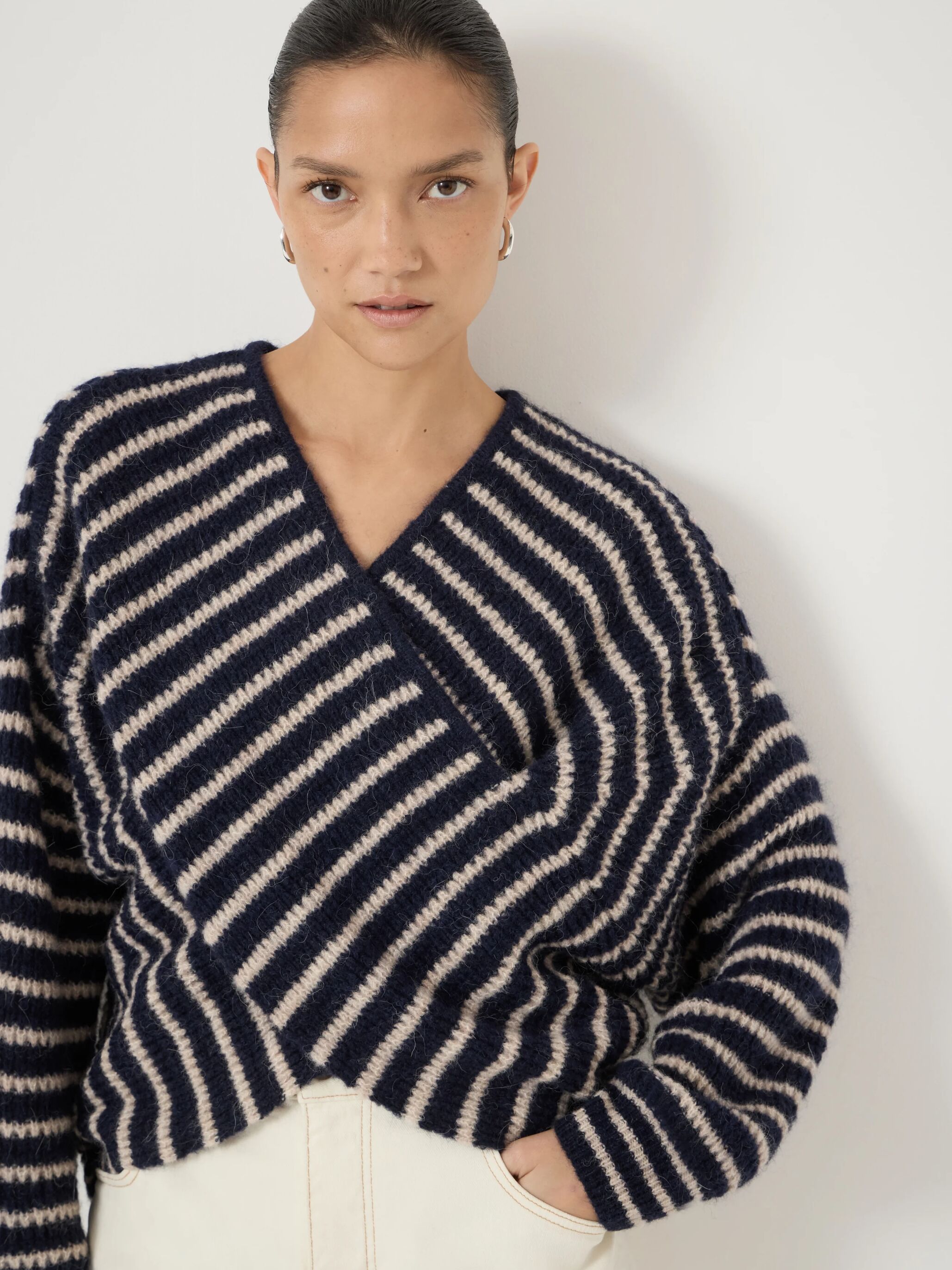 Betty Waffle Stitch Wool Blend Jumper